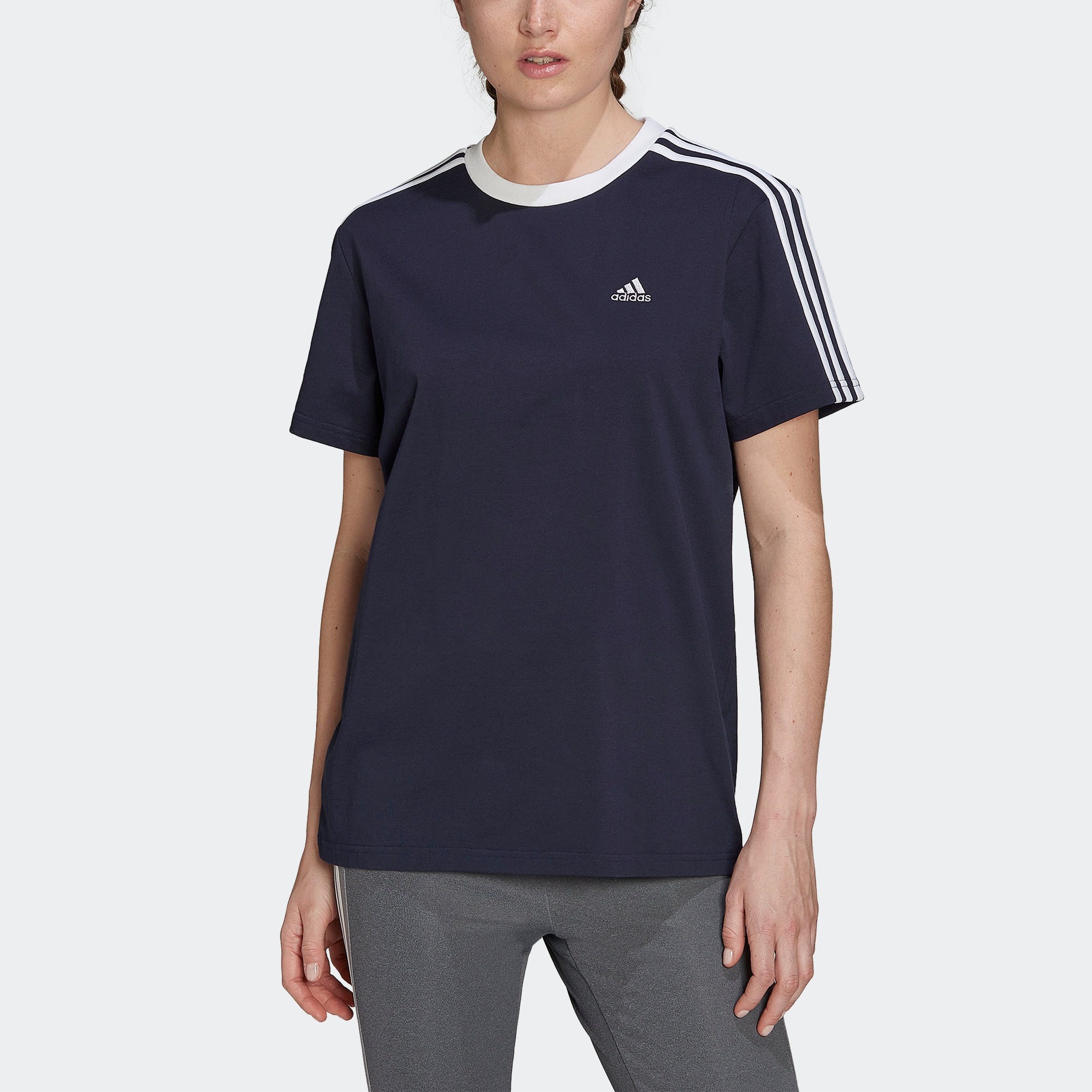 adidas Sportswear T-Shirt »ESSENTIALS 3-STREIFEN«