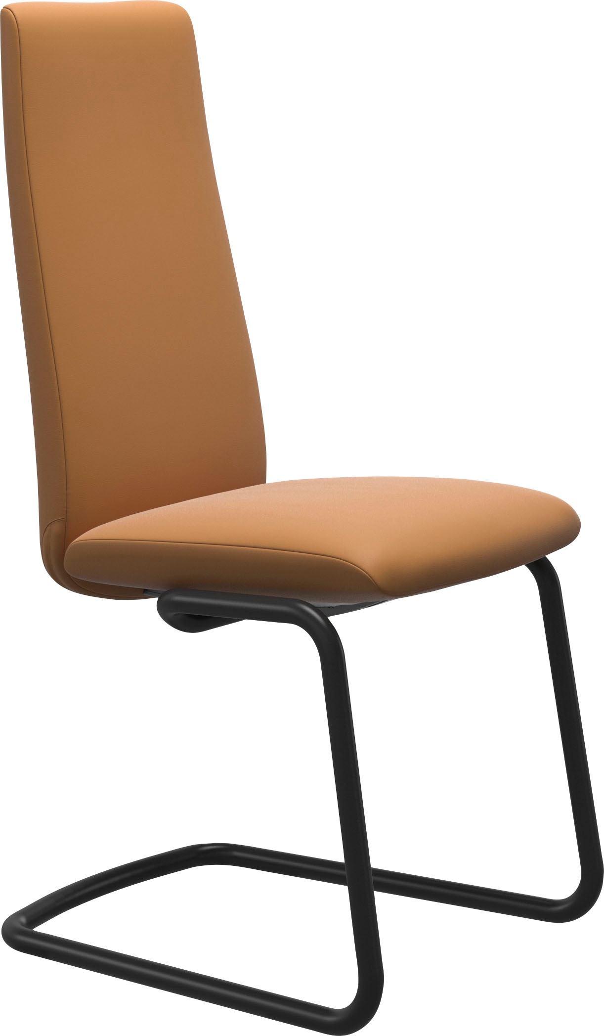 Stressless Polsterstuhl "Laurel" () High Back, Größe M, mit Beinen aus Stahl in Schwarz matt
