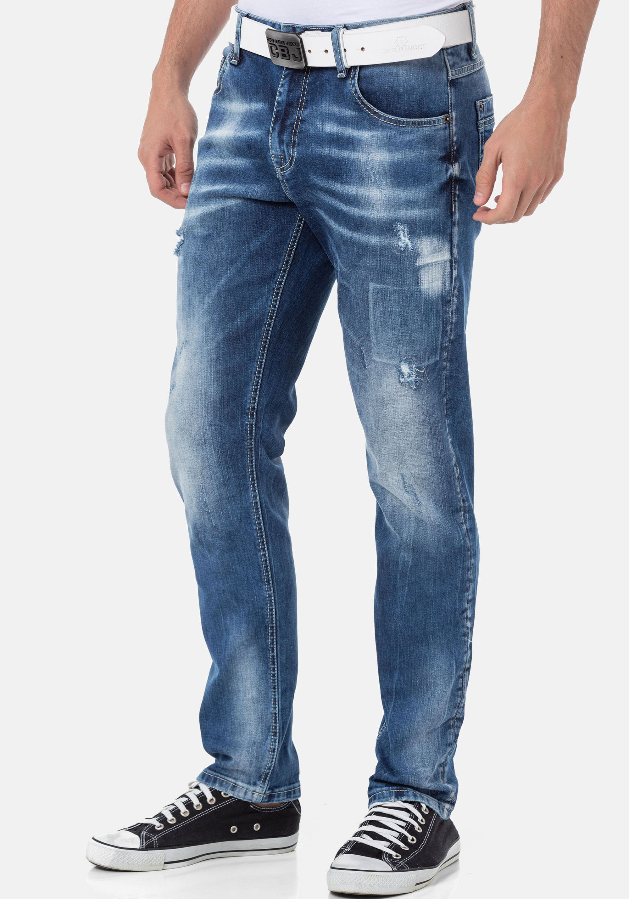 Cipo & Baxx Slim-fit-Jeans günstig online kaufen