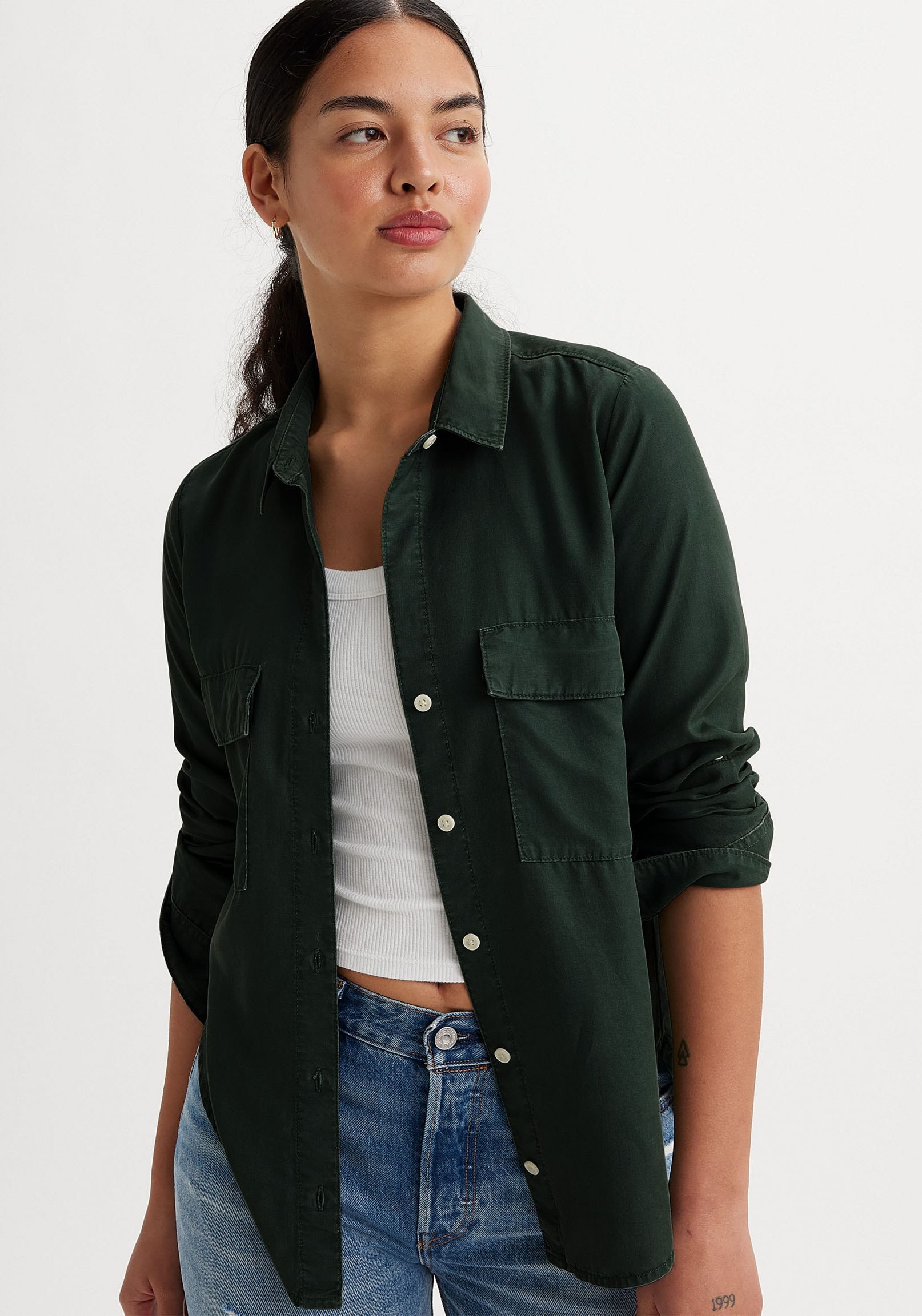 Levi's® Hemdbluse »DOREEN UTILITY SHIRT RE«, in gewaschener Optik