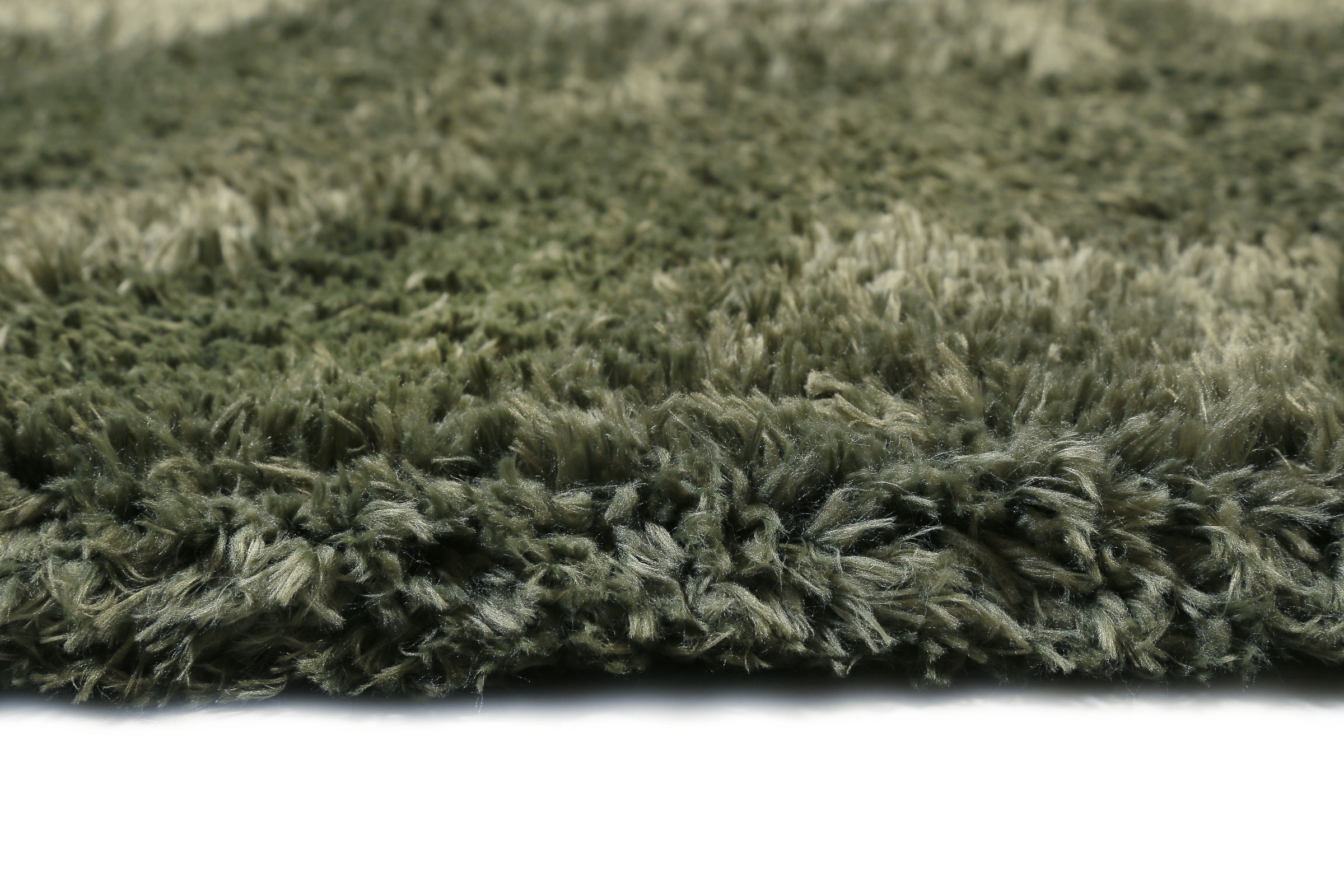 Hochflor-Teppich ESPRIT "YOGI ESP-096", grün, B:80cm H:50mm L:300cm, Polyester, Teppiche, Läufer, flauschiger weicher Flor, Wohnzimmer 2