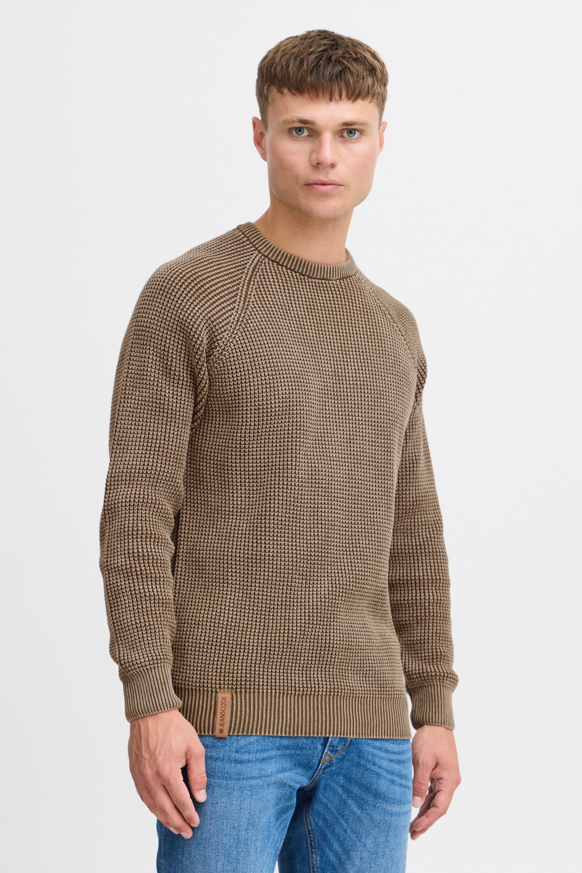 Indicode Strickfleece-Pullover »Strickpullover IDRockford«