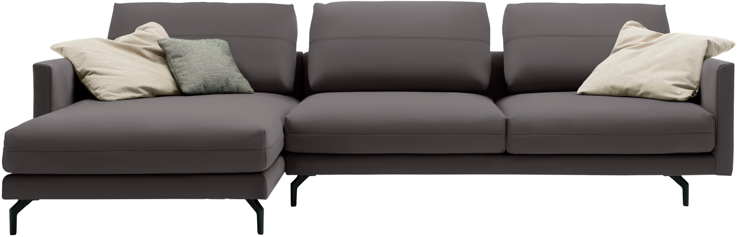 Creation BY ROLF BENZ Ecksofa »CR.414, Designecksofa, Polsterecke, L-Form«, wahlweise aus feinstem Rindsleder oder hochwertigem Chenille