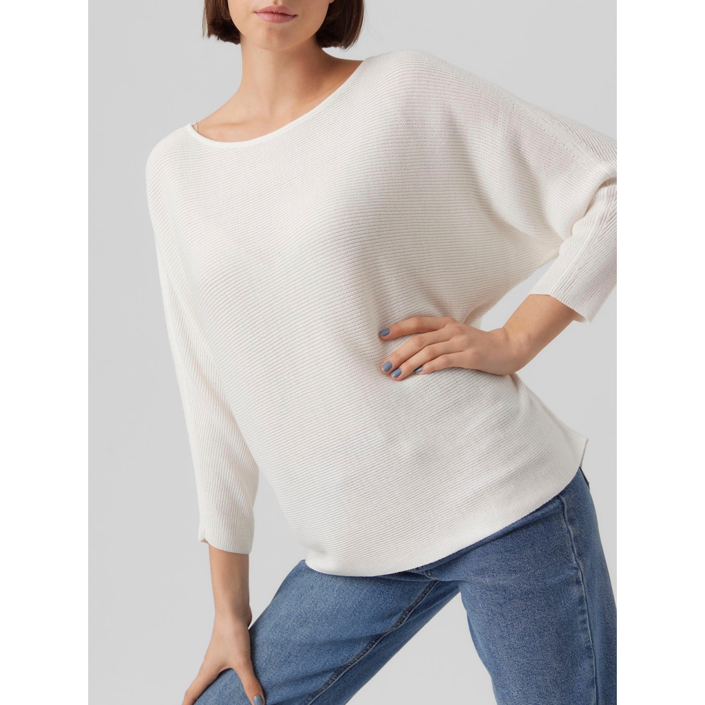 Vero Moda 3/4 Arm-Pullover »VMNORA 3/4 BOATNECK BLOUSE NOOS«