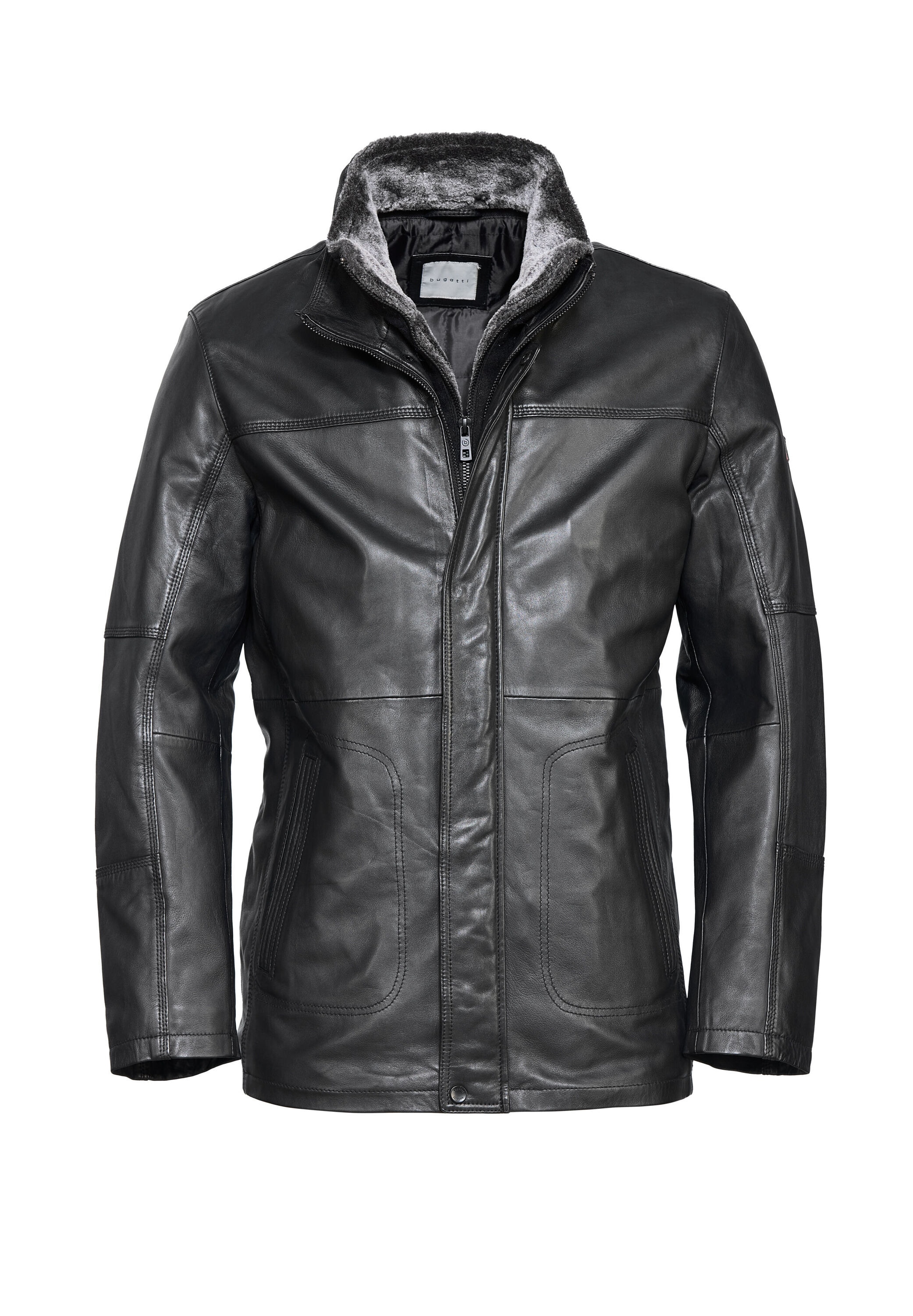 bugatti Blouson "BULUCA" ohne Kapuze mit Stehkragen