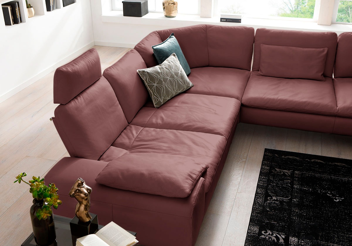 W.SCHILLIG Ecksofa "valentinoo, Designsofa, elegant und bequem, L-Form" mit günstig online kaufen