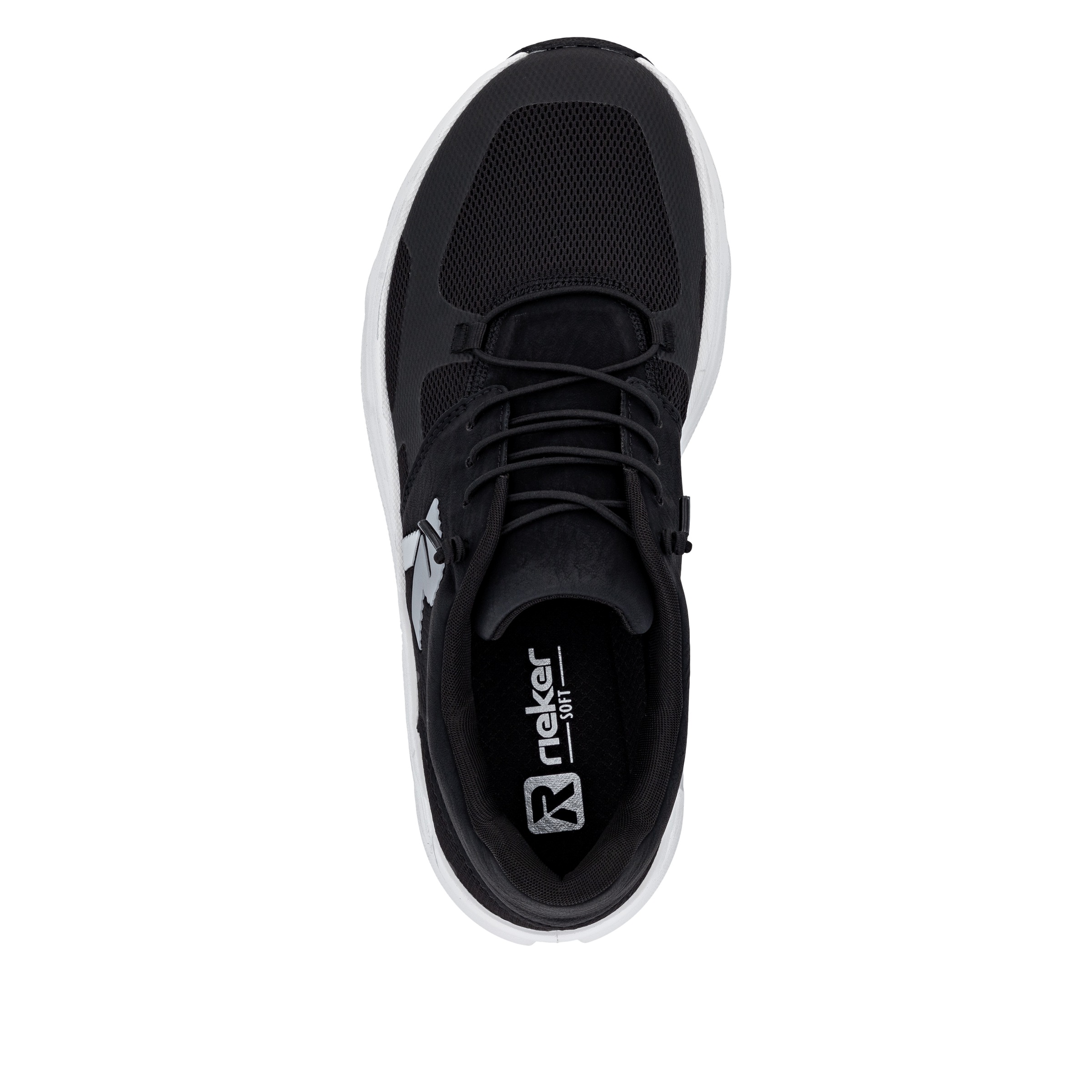 RIEKER Sport Slip-On Sneaker, Freizeitsneaker, Halbschuh, Schlupfschuh mit gepolstertem Schaftrand
