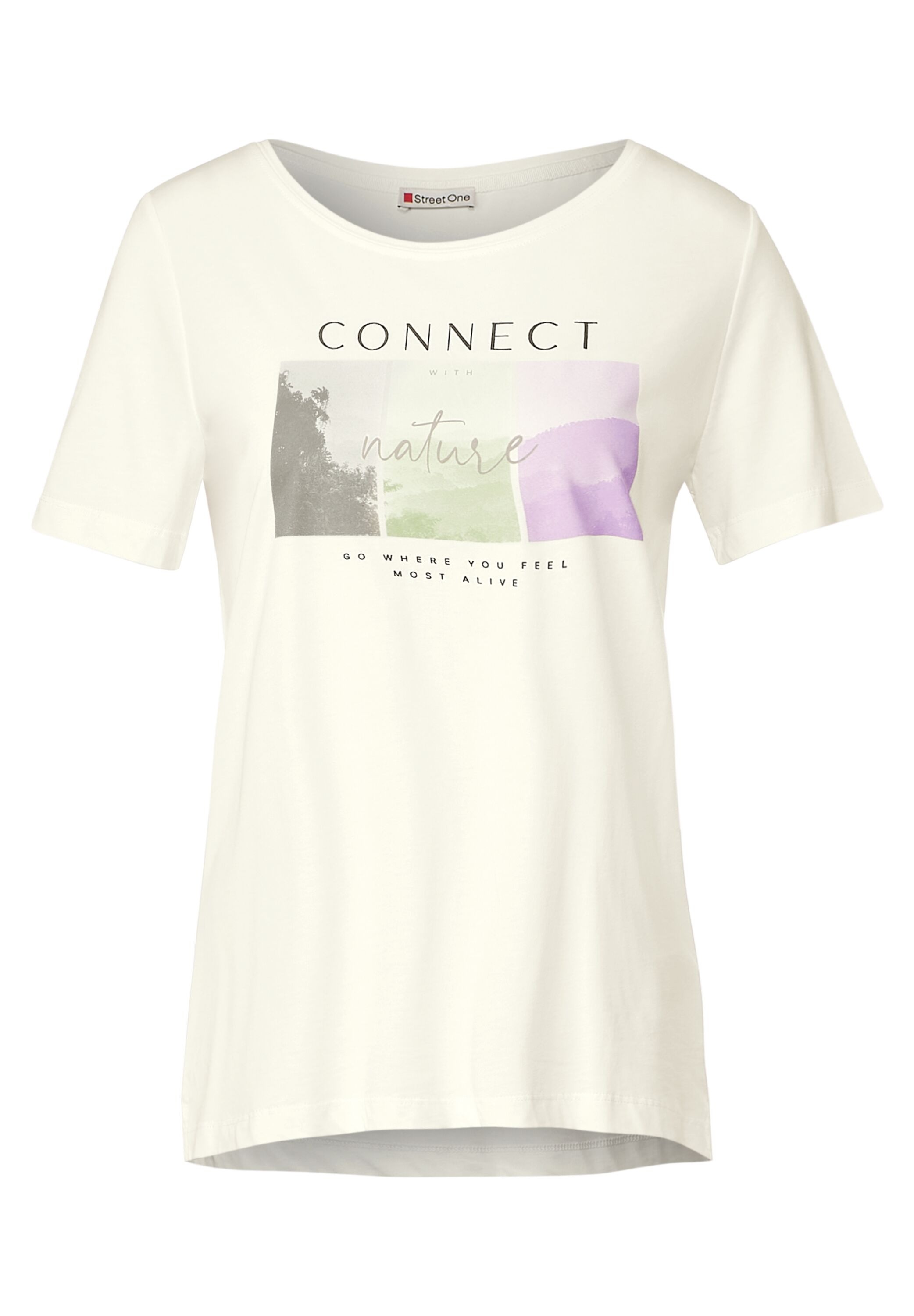 STREET ONE T-Shirt, mit Fotoprint und Wording bestellen | BAUR