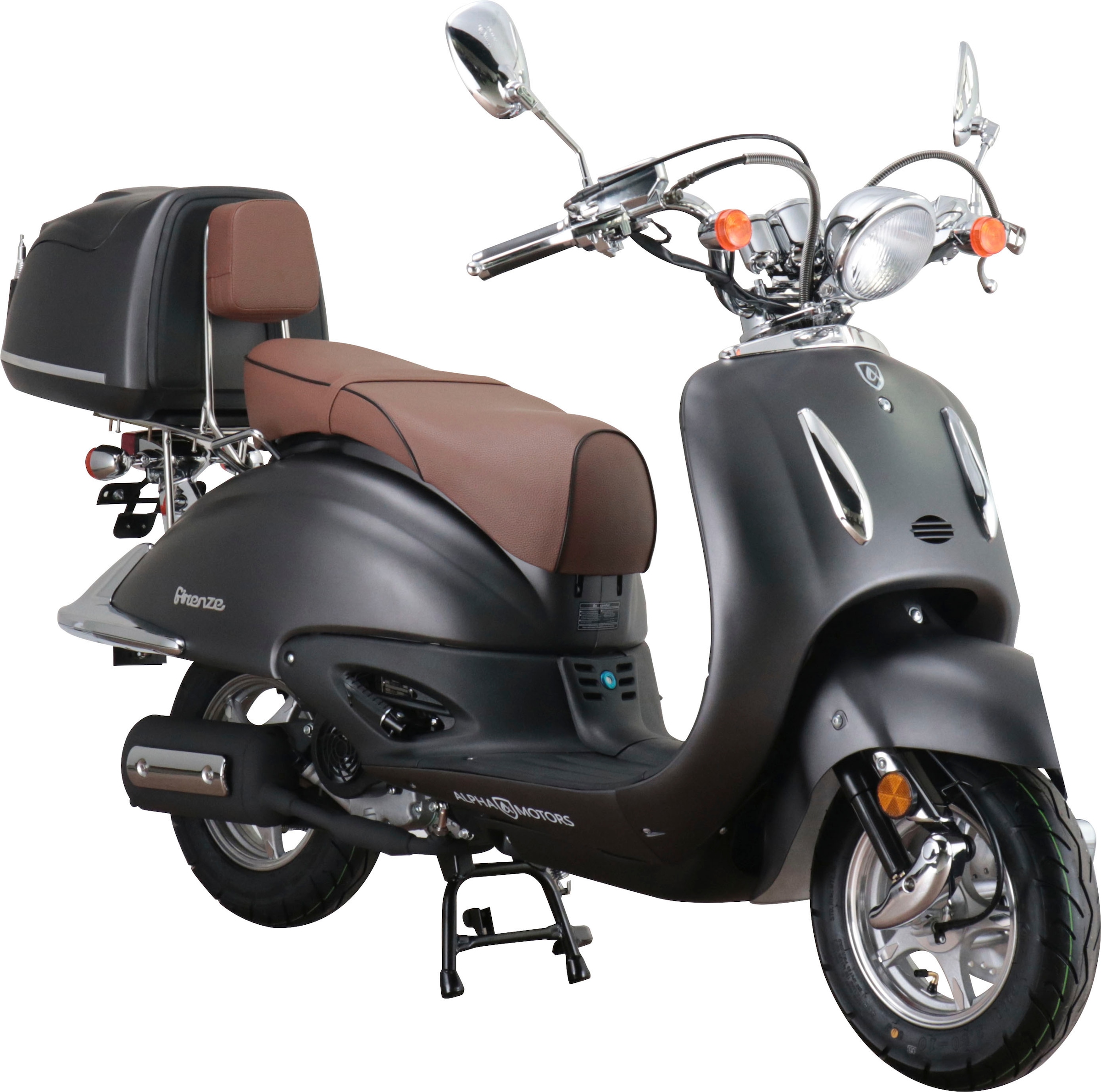 Motorroller »Retro Firenze«, 50 cm³, 45 km/h, Euro 5, 2,99 PS, inkl. Topcase