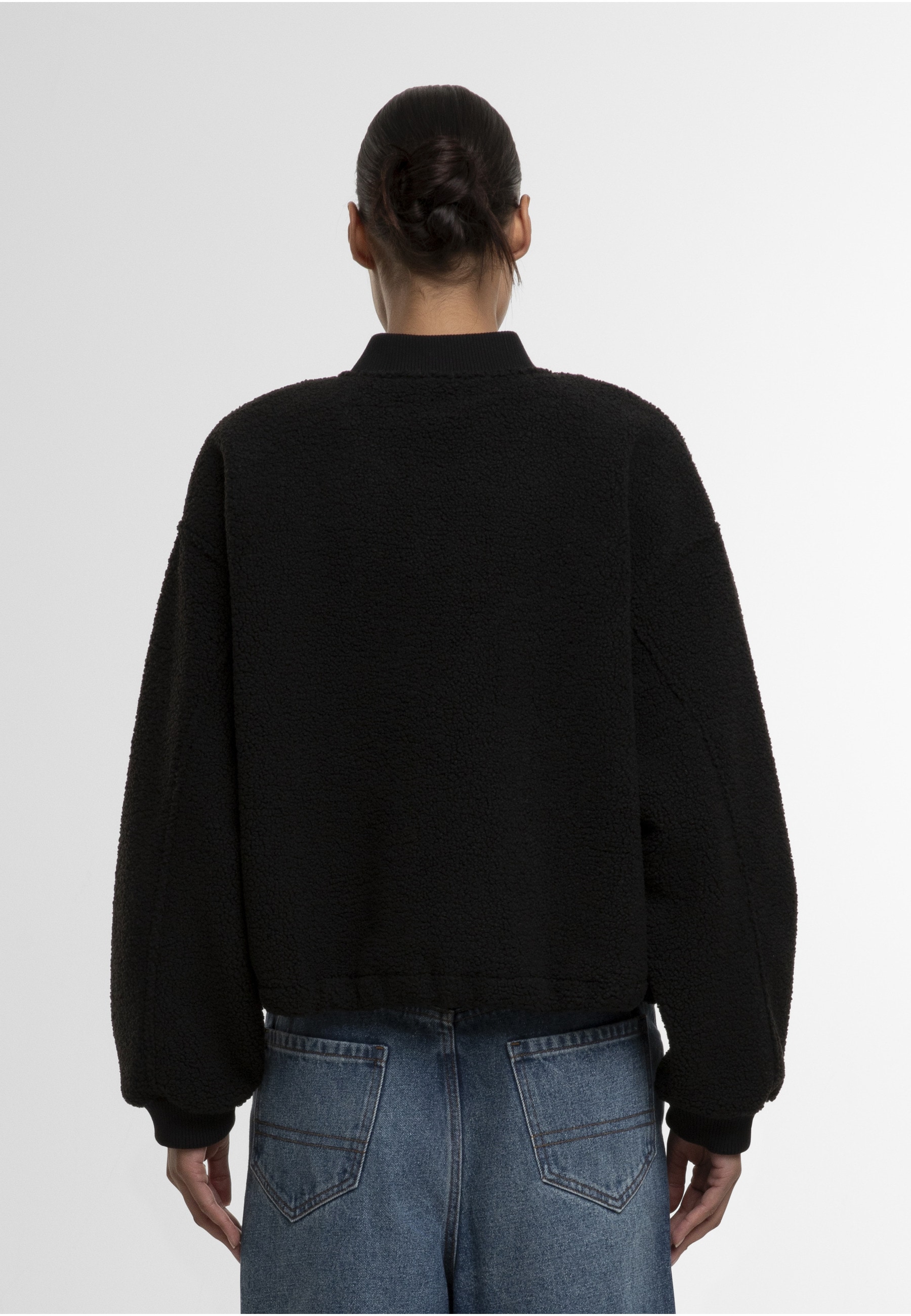 URBAN CLASSICS Bomberjacke »Urban Classics Ladies Structured Bomber Jacket« 1 Stk. tlg. ohne Kapuze