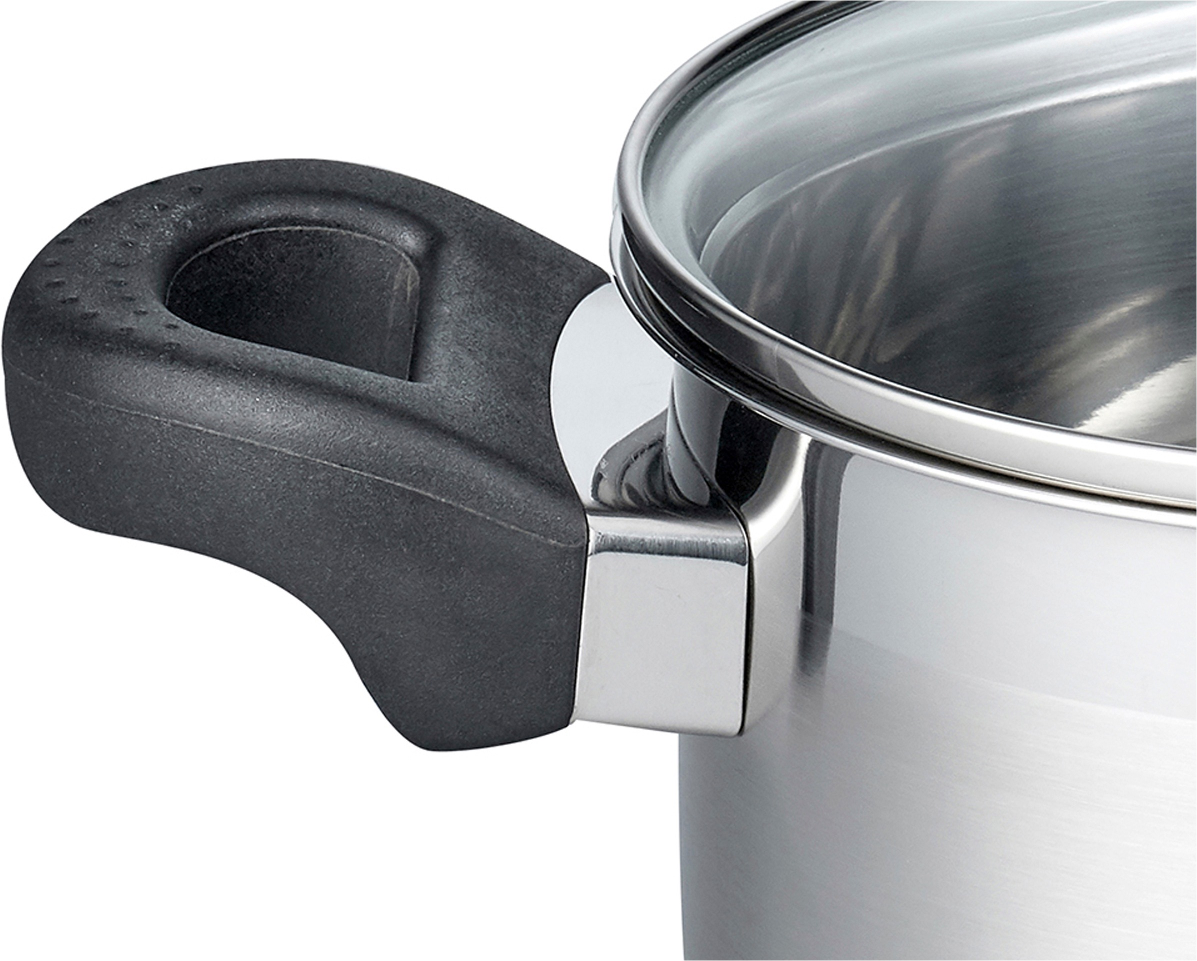 Elo Basic Kochtopf »Turmalin« 1 tlg. Edelstahl | Kunststoff