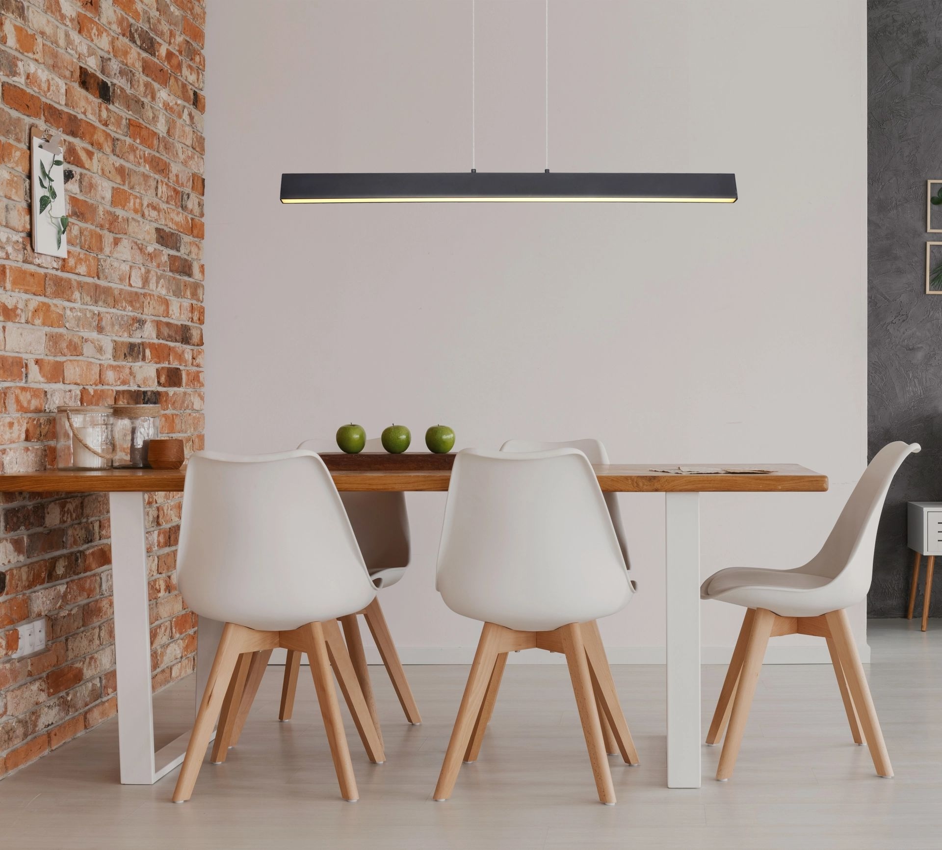 GLOBO LIGHTING LED-Hängeleuchte »VERENA« LED-Modul 1 Stk. Warmweiß Esstisch, Esszimmer, Besprechungstisch, 3 Stufen dimmbar, Memory