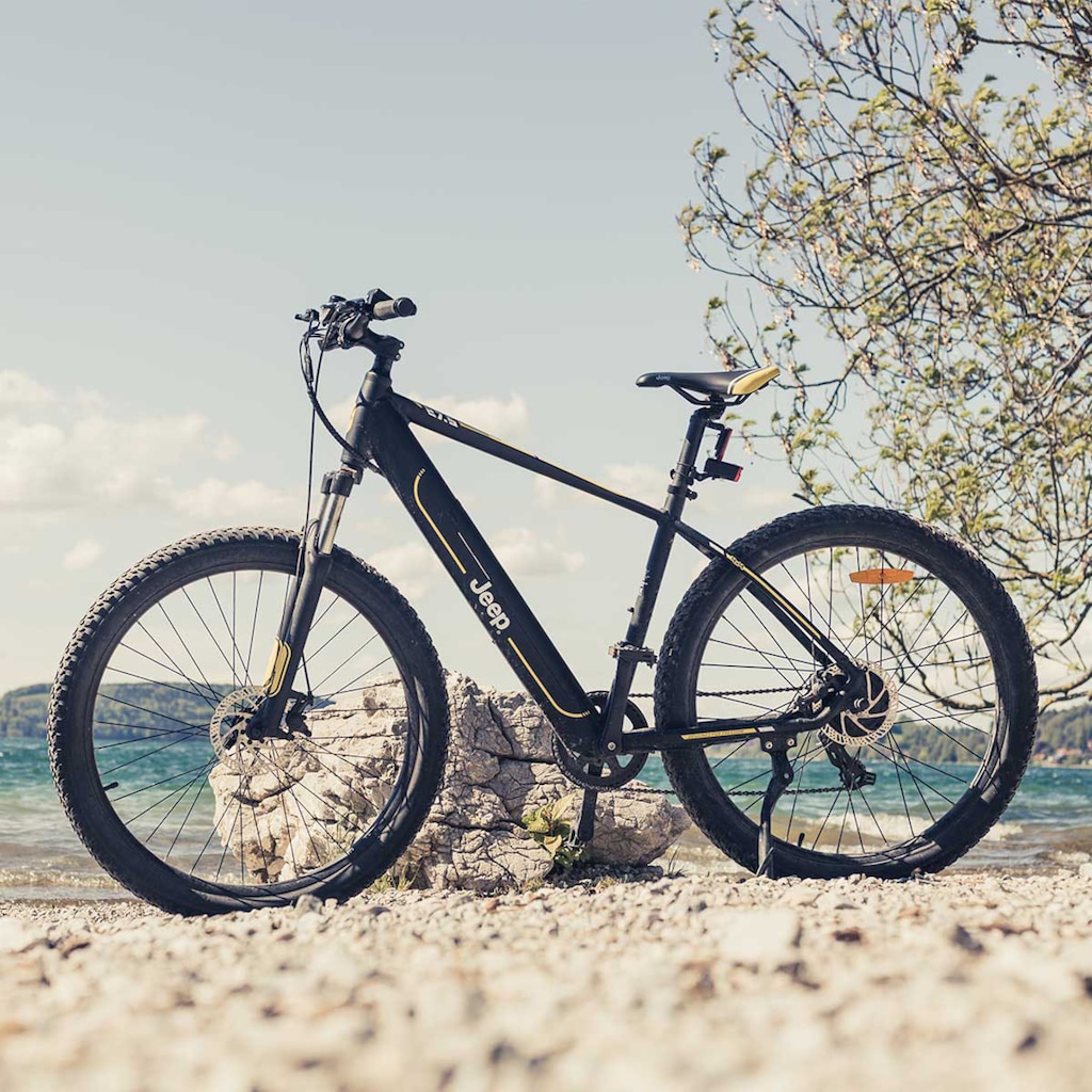 Jeep E-Bikes E-Bike »MHR 7000«, 7 Gang, Heckmotor 250 W, (mit Akku-Ladegerät)