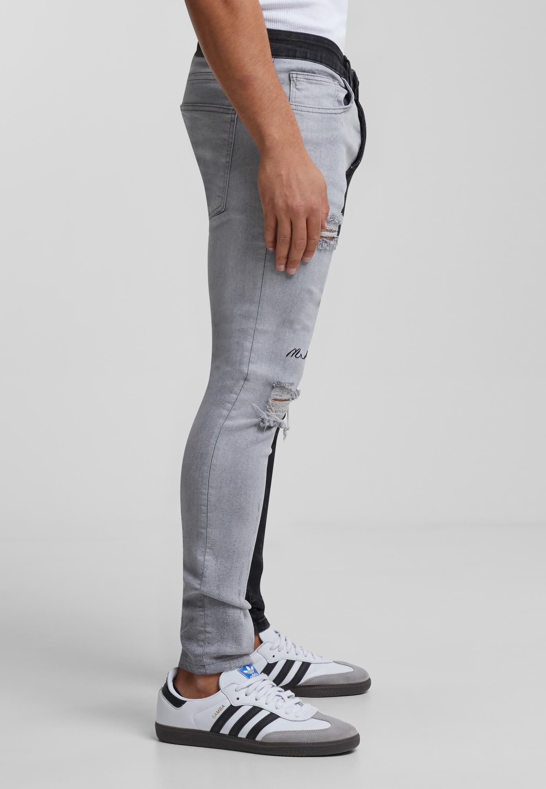 2Y Studios Bequeme Jeans »2Y Studios Herren 2Y Skinny Fit Destroyed Jeans«