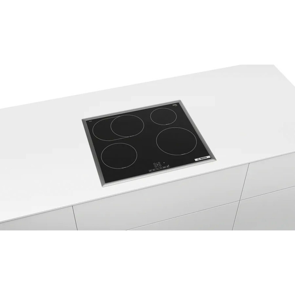 BOSCH Backofen-Set »HBD635CS62«, HBA537BS0, mit Teleskopauszug nachrüstbar, ecoClean Direct