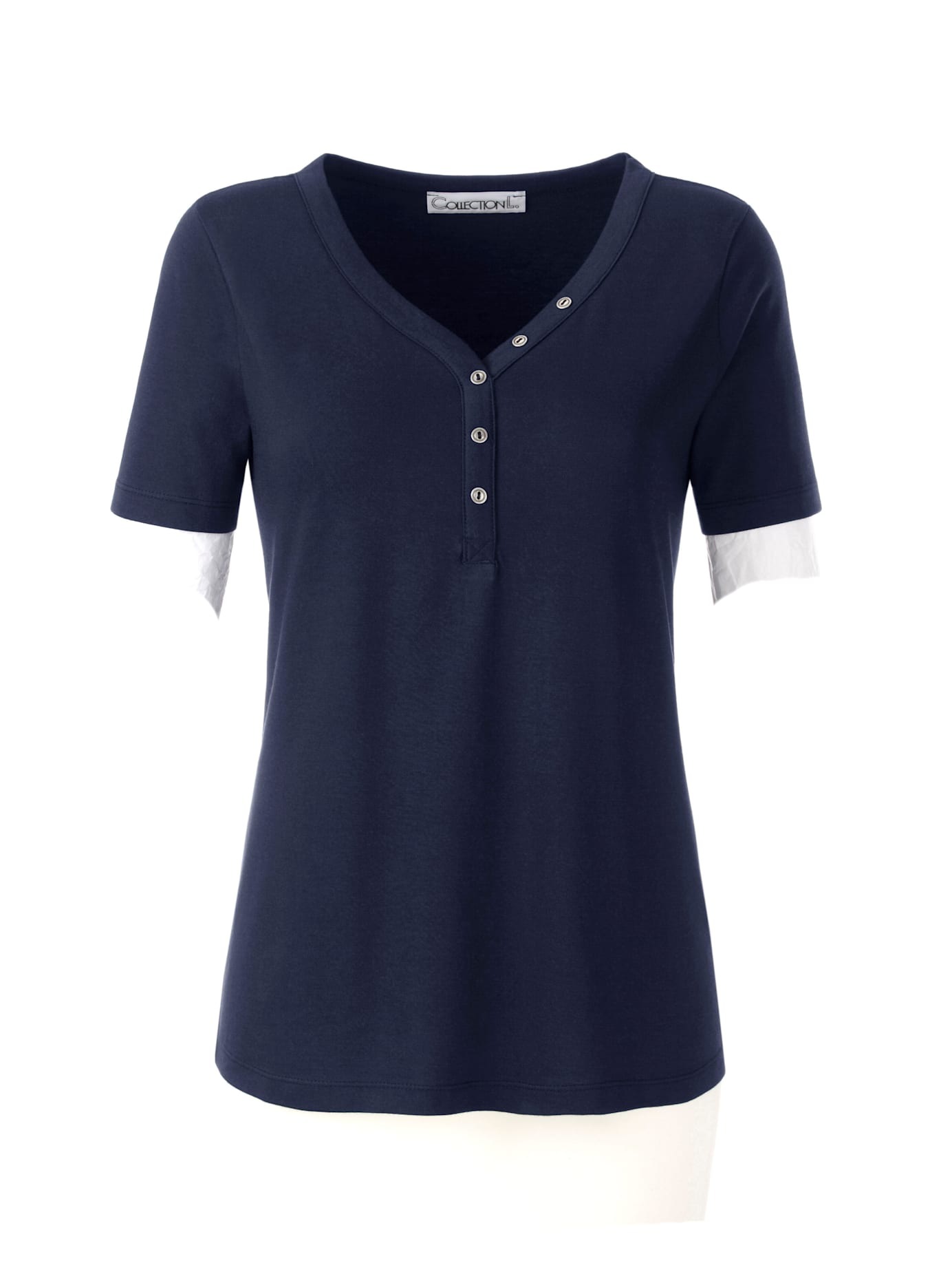 Casual Looks Kurzarmshirt "Shirt" 1 Stk. tlg. günstig online kaufen