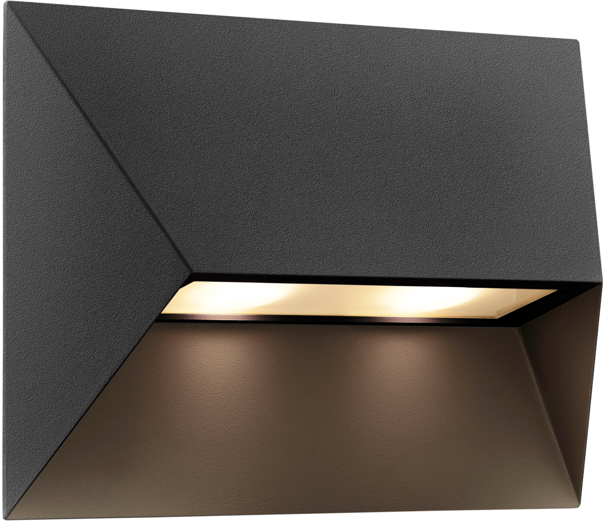Nordlux Außen-Wandleuchte »Pontio«, Leuchtmittel GU10 | ohne Leuchtmittel, Architekturdesign, austauschbare Glühbirne, Stabiles Metall-Gehäuse
