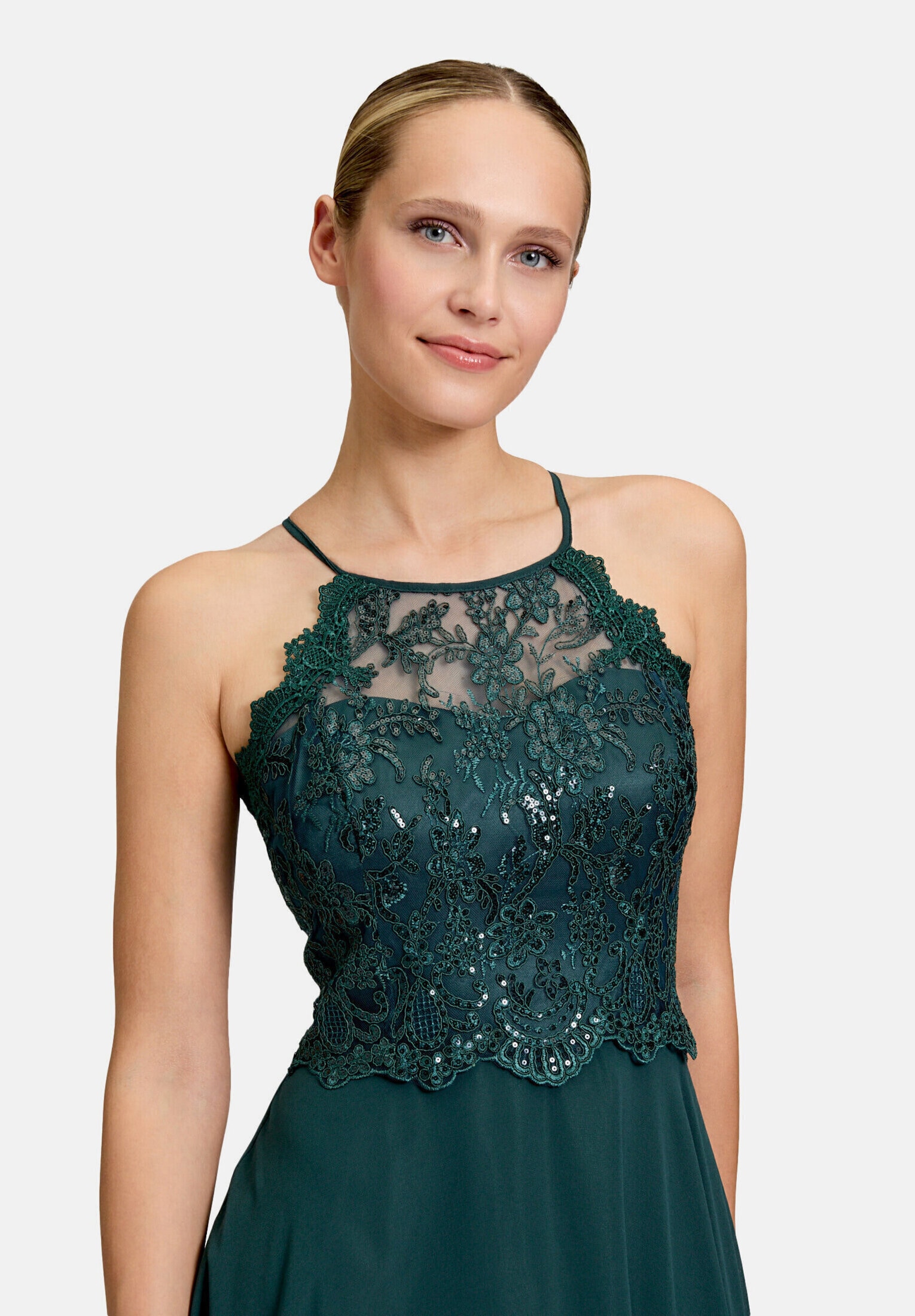 Vera Mont Abendkleid »Damen rückenfrei« Ohne Tasche Spitze