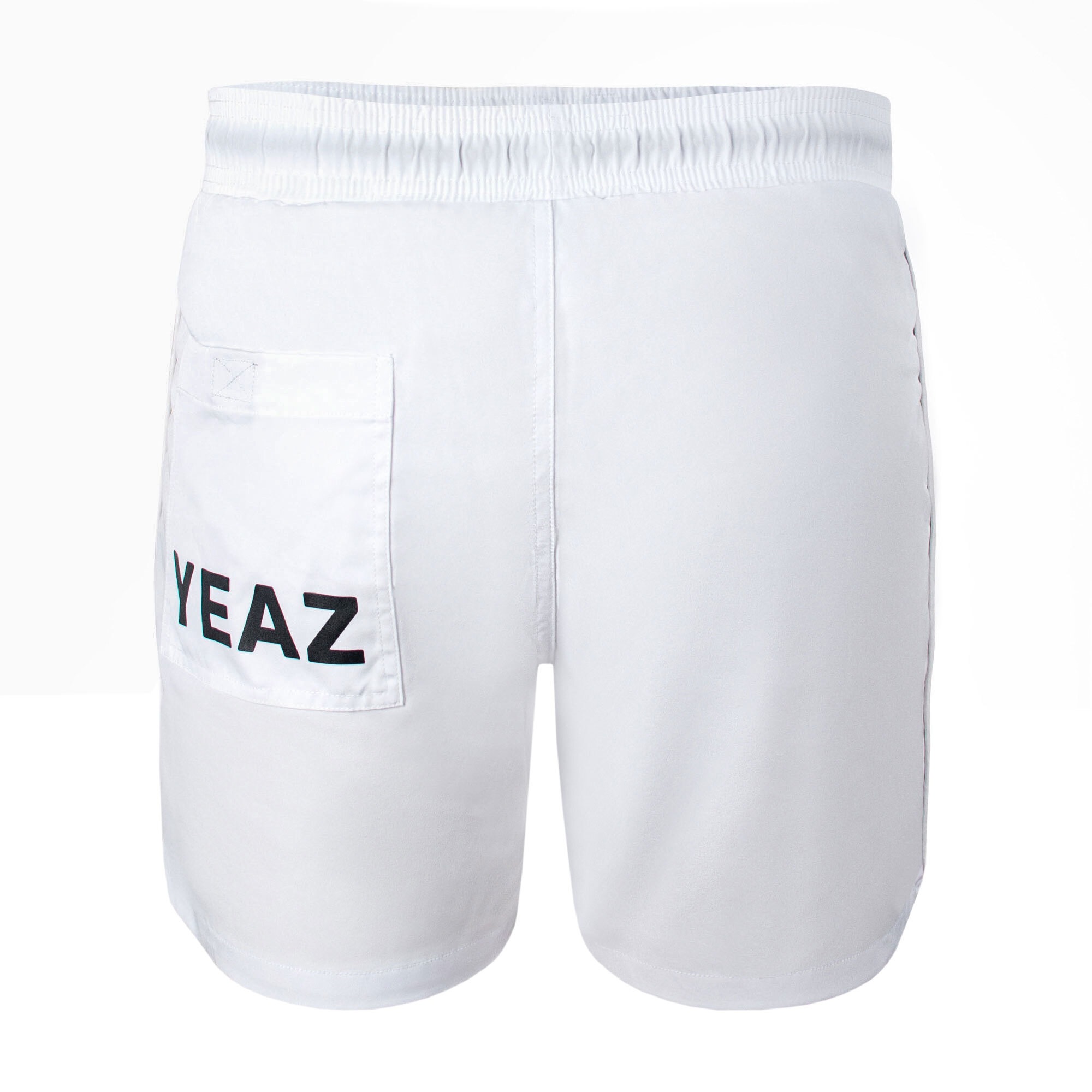 Badeshorts YEAZ "Badeshorts SEABEAT", Herren, Gr. XXL, US, weiß, Obermaterial: 92% Polyester PES. 8% Elasthan EL., Badehosen Badeshorts 2