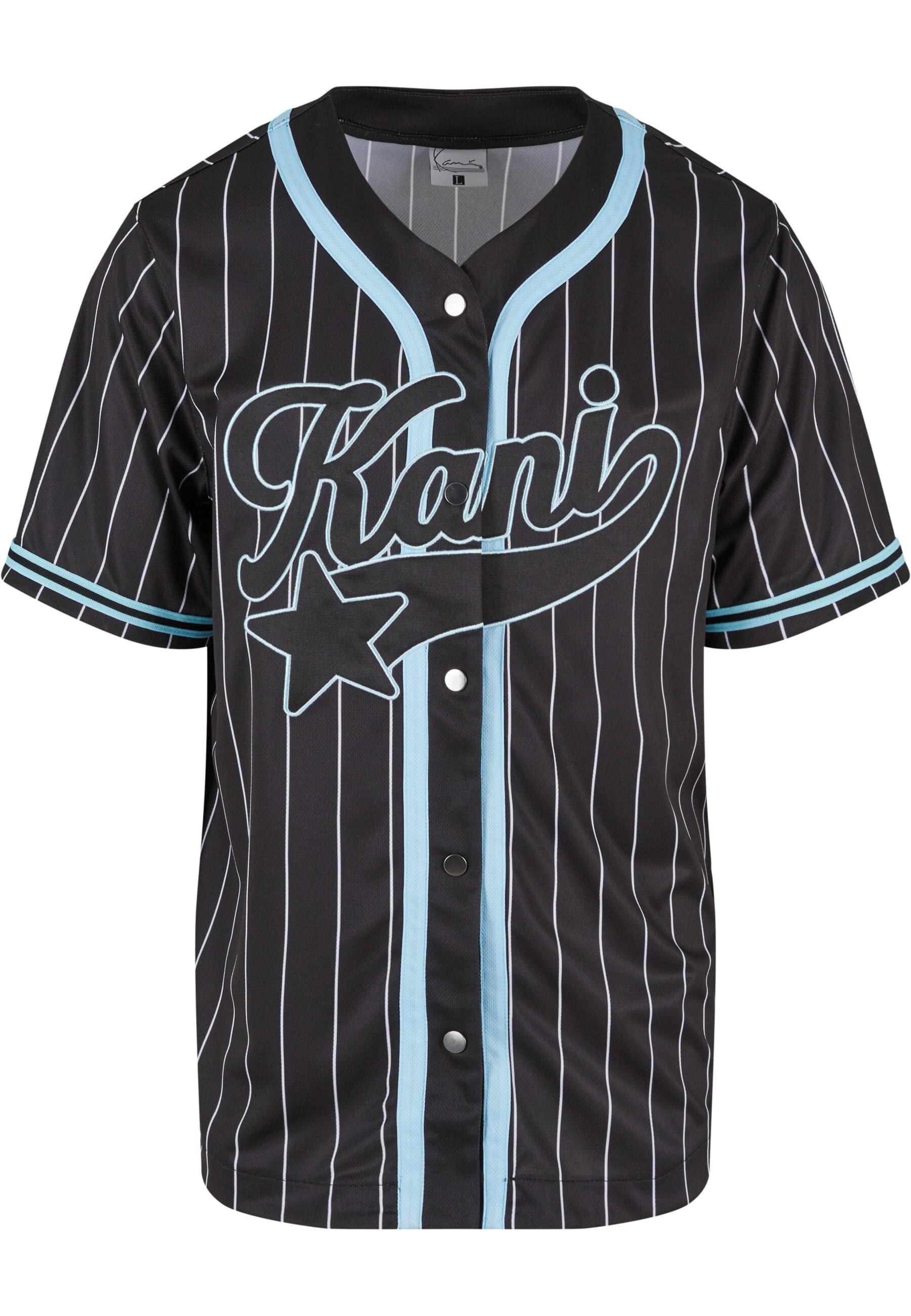 Karl Kani T-Shirt "Karl Kani Karl Kani Kani Star Logo Pinstripe Baseball Sh günstig online kaufen