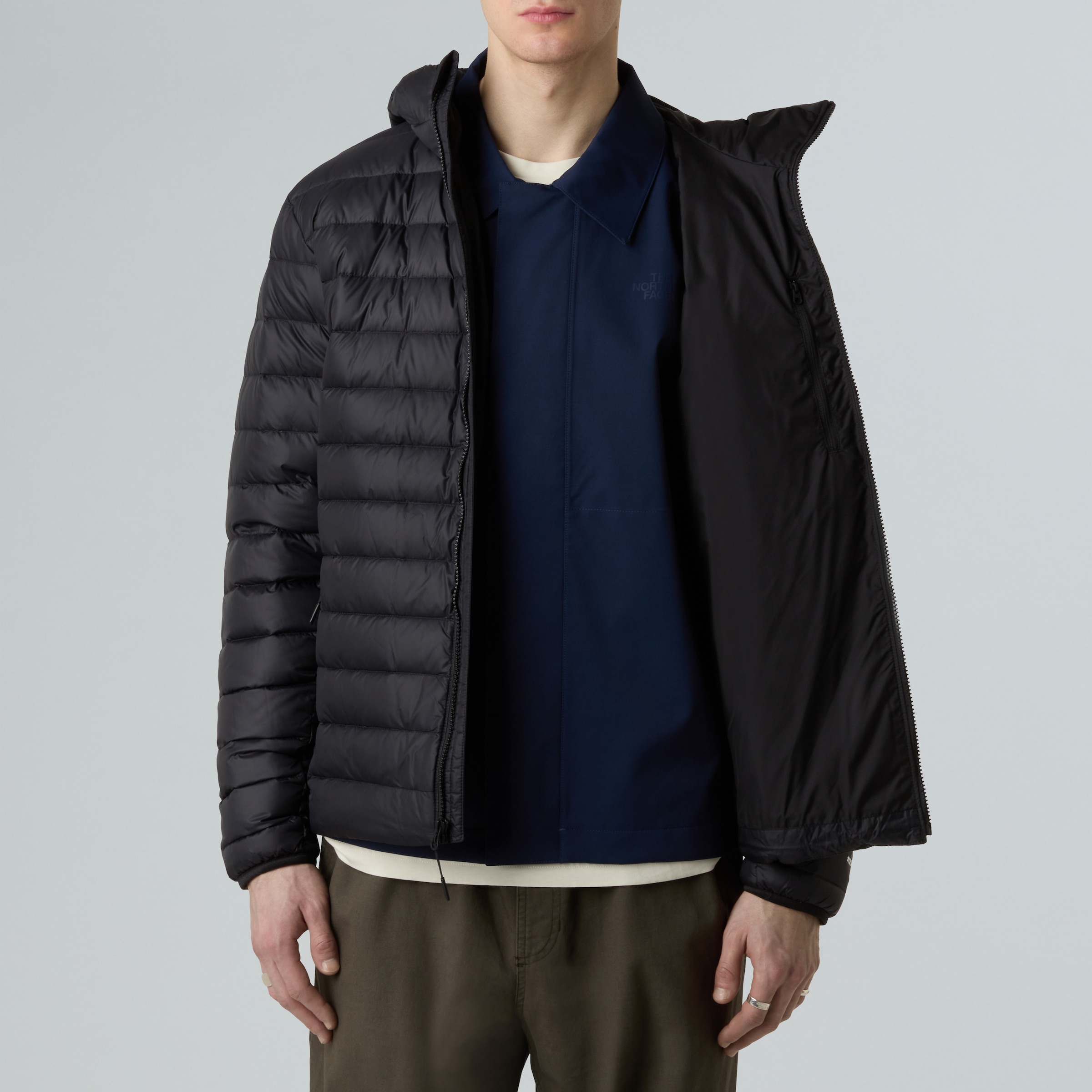 The North Face Daunenjacke »M CLASSIC DOWN HOODED JACKET«, (1 St.), Daunenfüllung, sehr warm, wetterfest