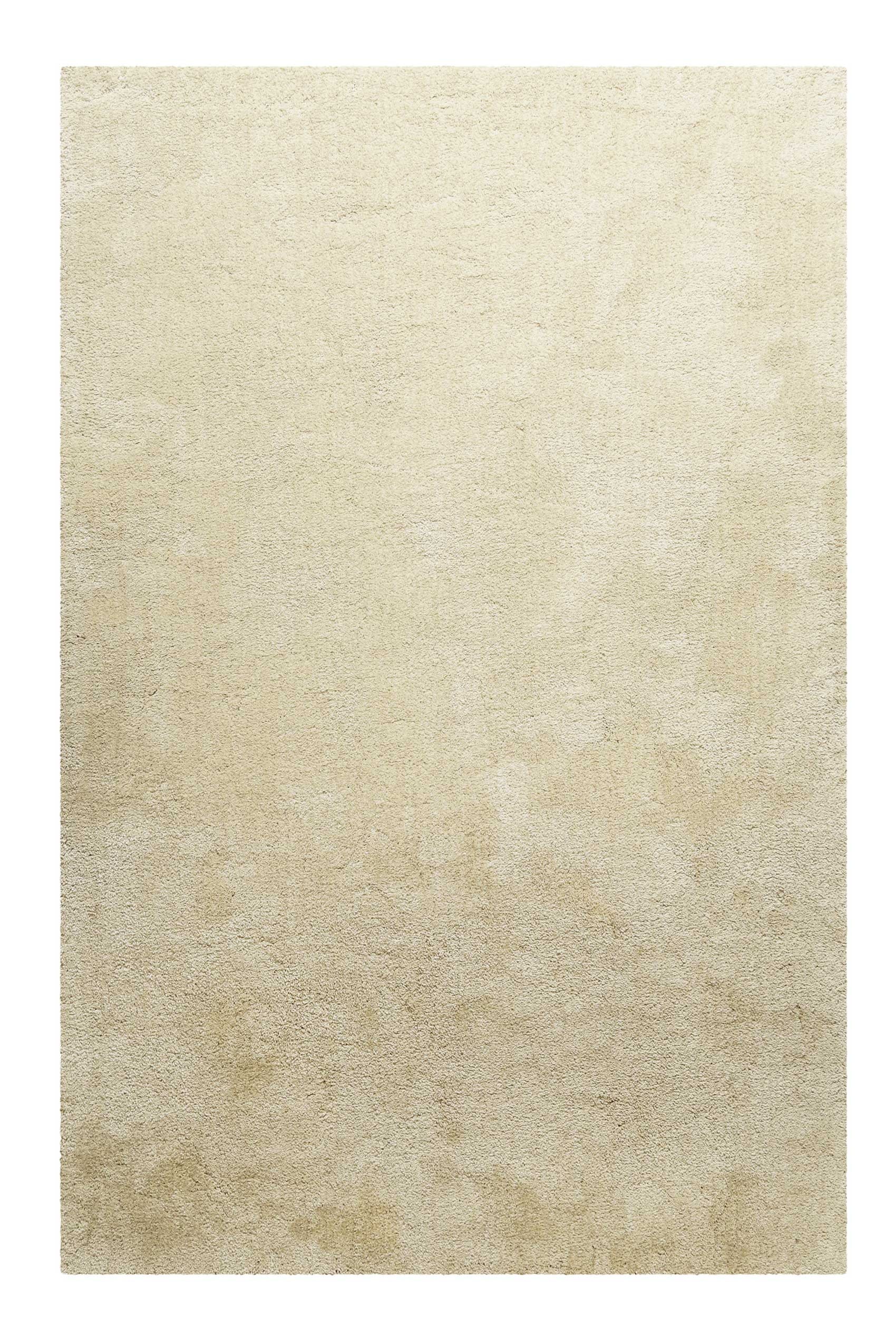 Teppich HOMIE LIVING "Pisa", beige, B:120cm H:25mm L:170cm, Polyester, Teppiche, Teppich, Hochflor, Microfaser, uni, weich, Shaggy, Wohnzimmer, Schlafzimmer