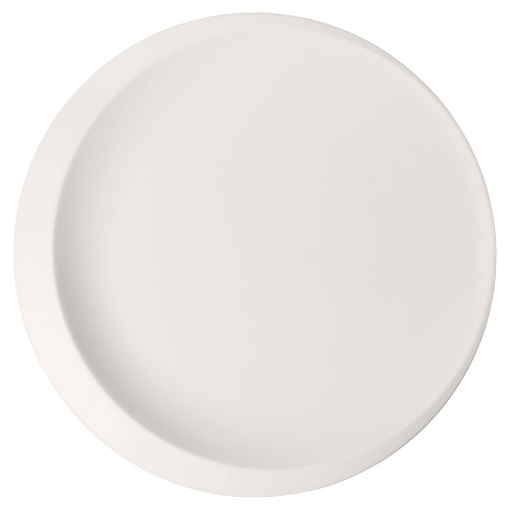 Villeroy & Boch Servierplatte »Servierplatte NewMoon ø 37 cm weiß«