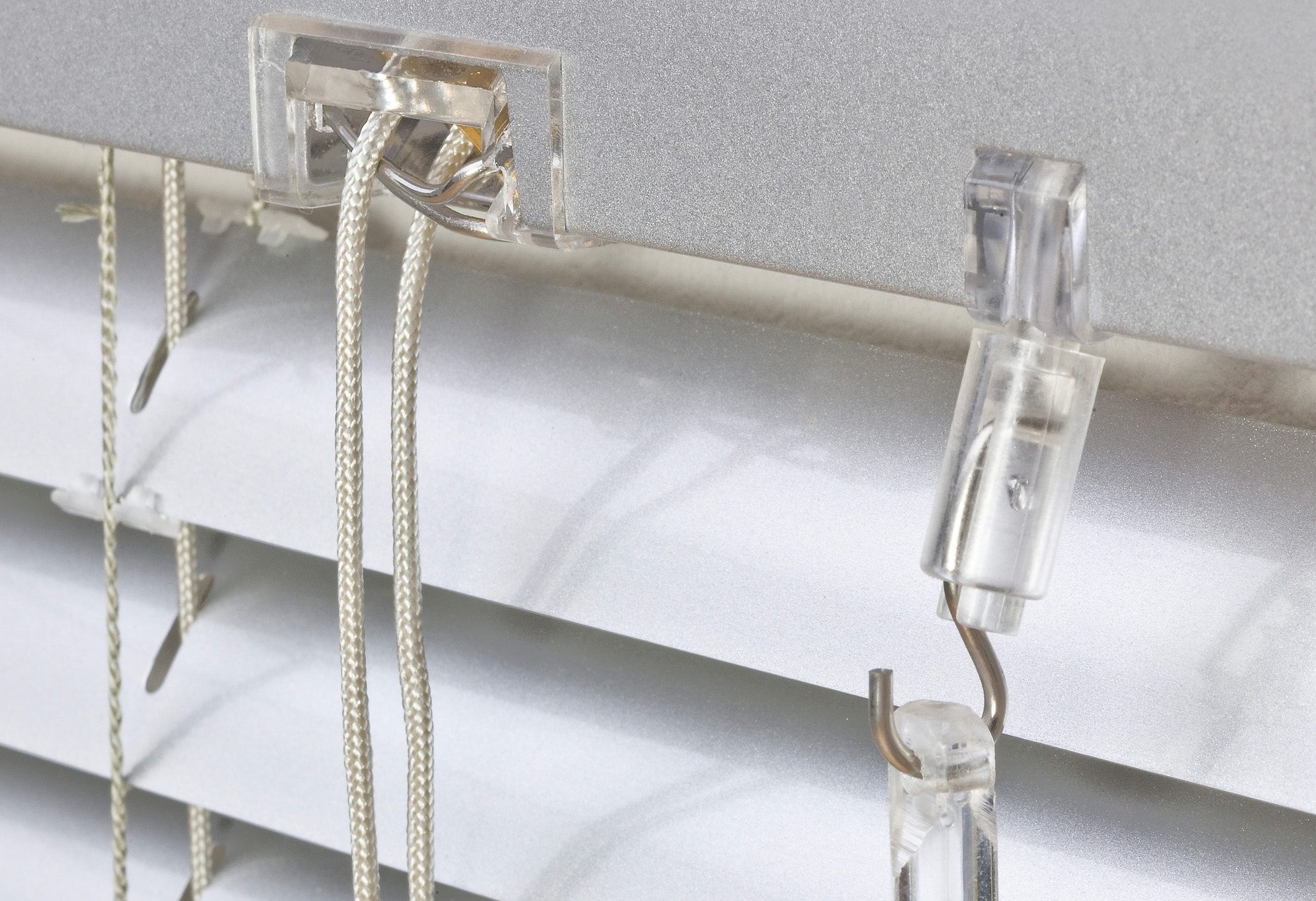 Thumbnail - Liedeco Jalousie "Aluminium-Jalousie" mit Bohren freihängend Aluminium