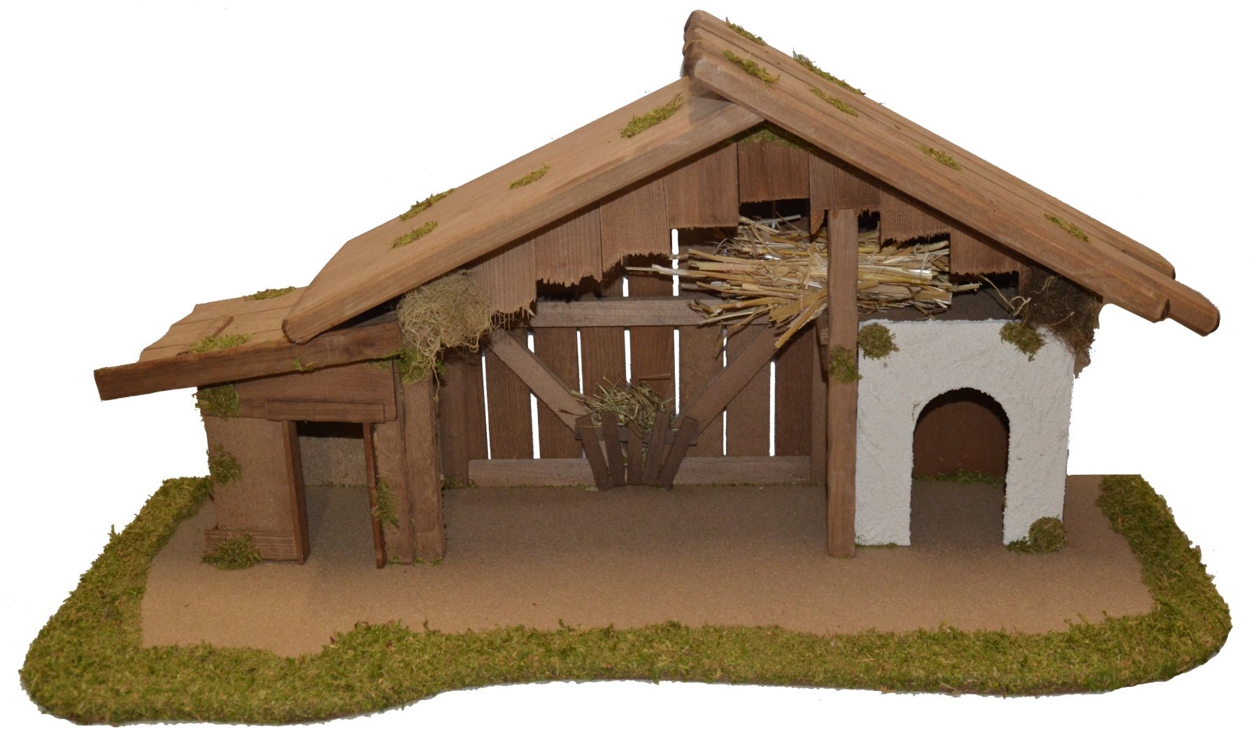 Alfred Kolbe Krippe "Krippenstall", (Set), mit 13 cm Poly-Figuren 11tlg. günstig online kaufen