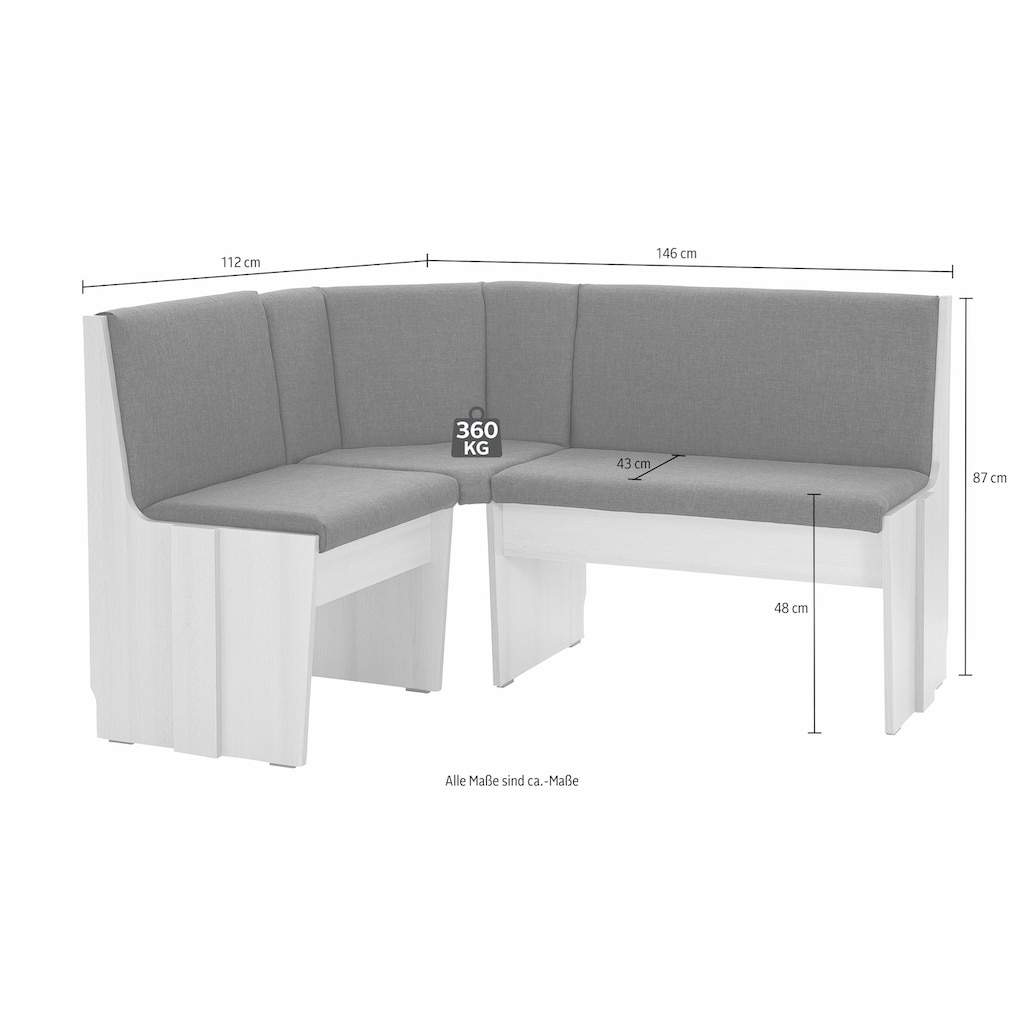 INOSIGN Eckbank »Hanau 2«