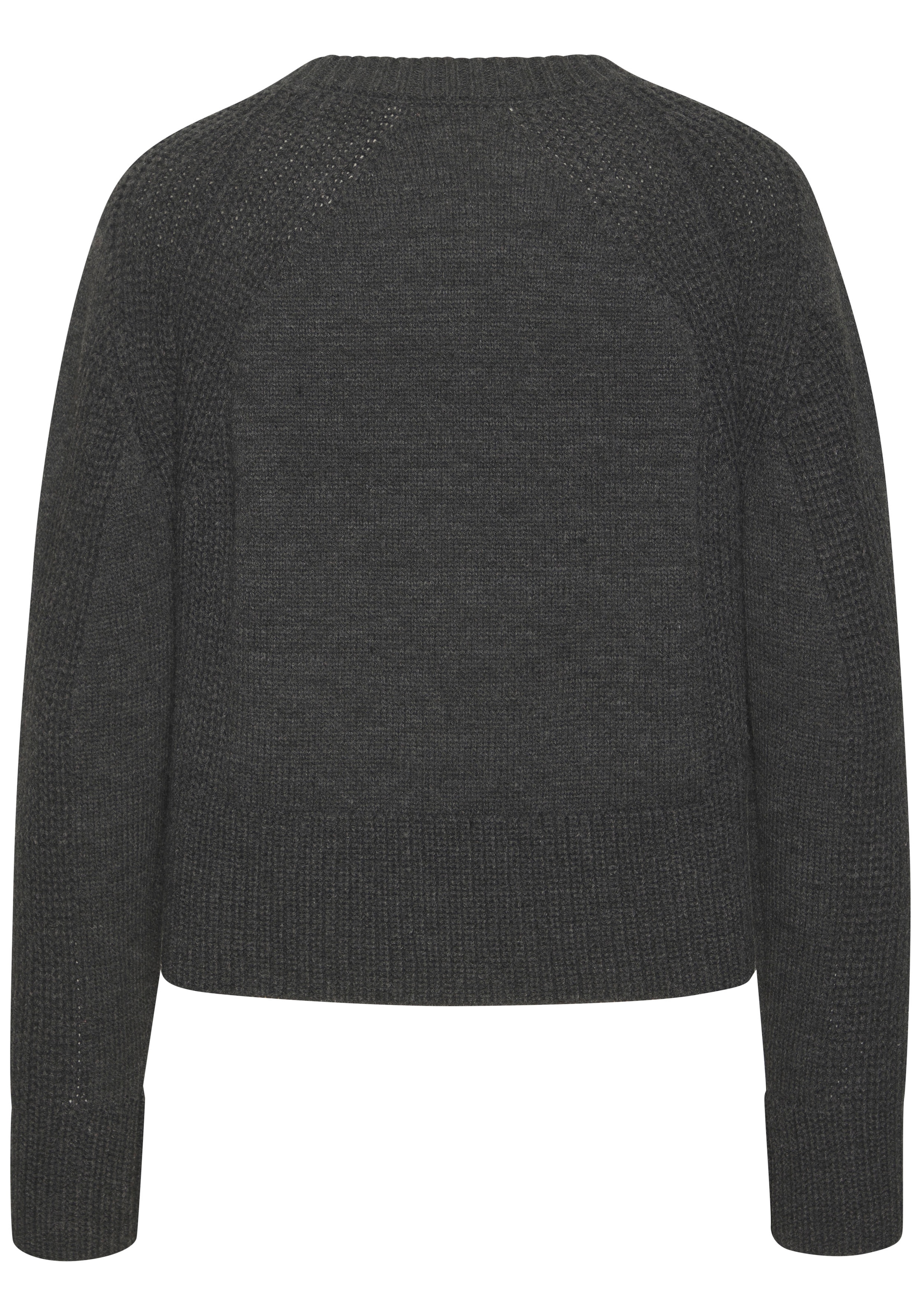 LASCANA Strickpullover, mit Grobstrick-Details, Damen Pullover mit Rundhals günstig online kaufen