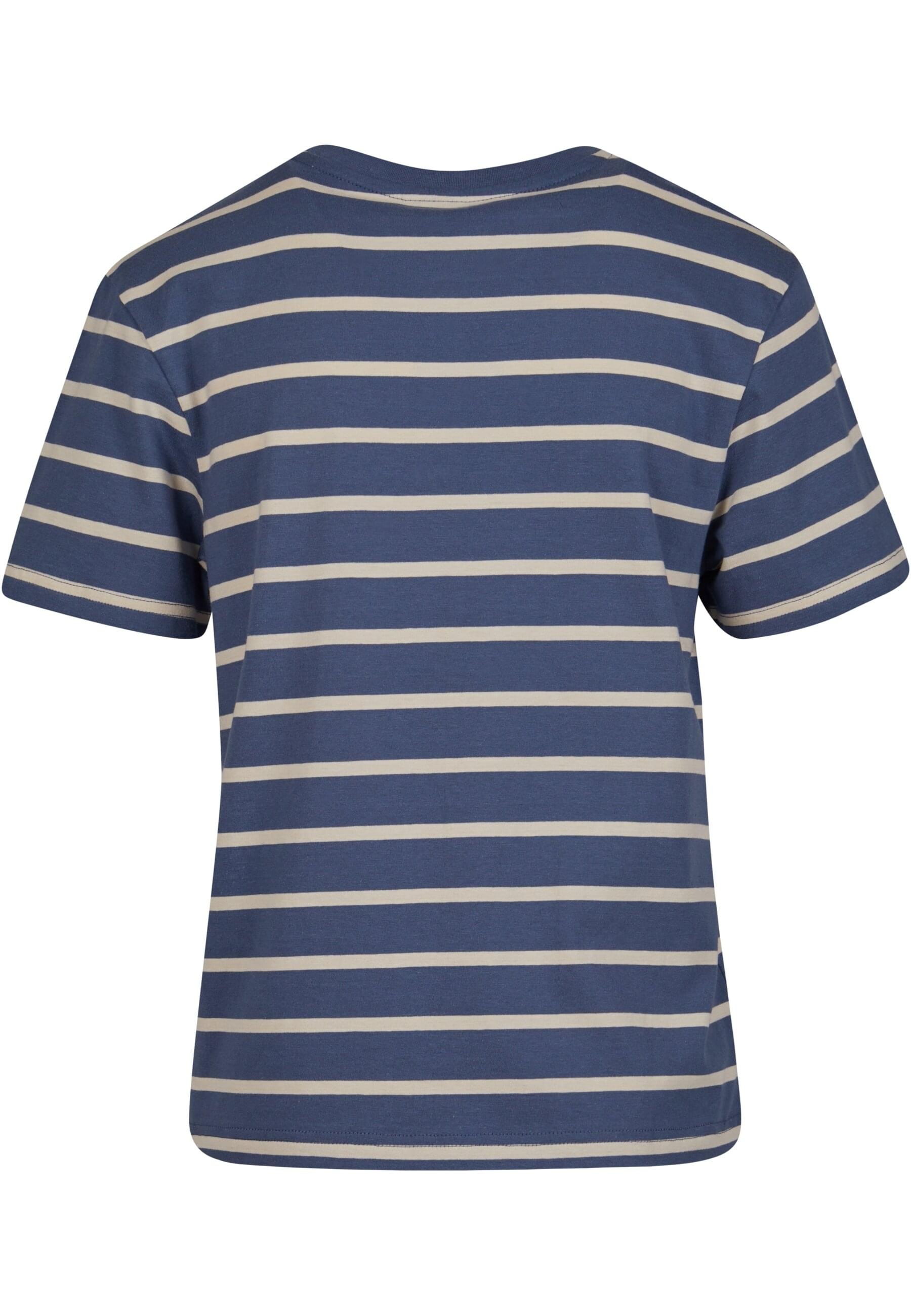 URBAN CLASSICS T-Shirt "Urban Classics Damen Ladies Striped Boxy Tee" 1 Stk günstig online kaufen