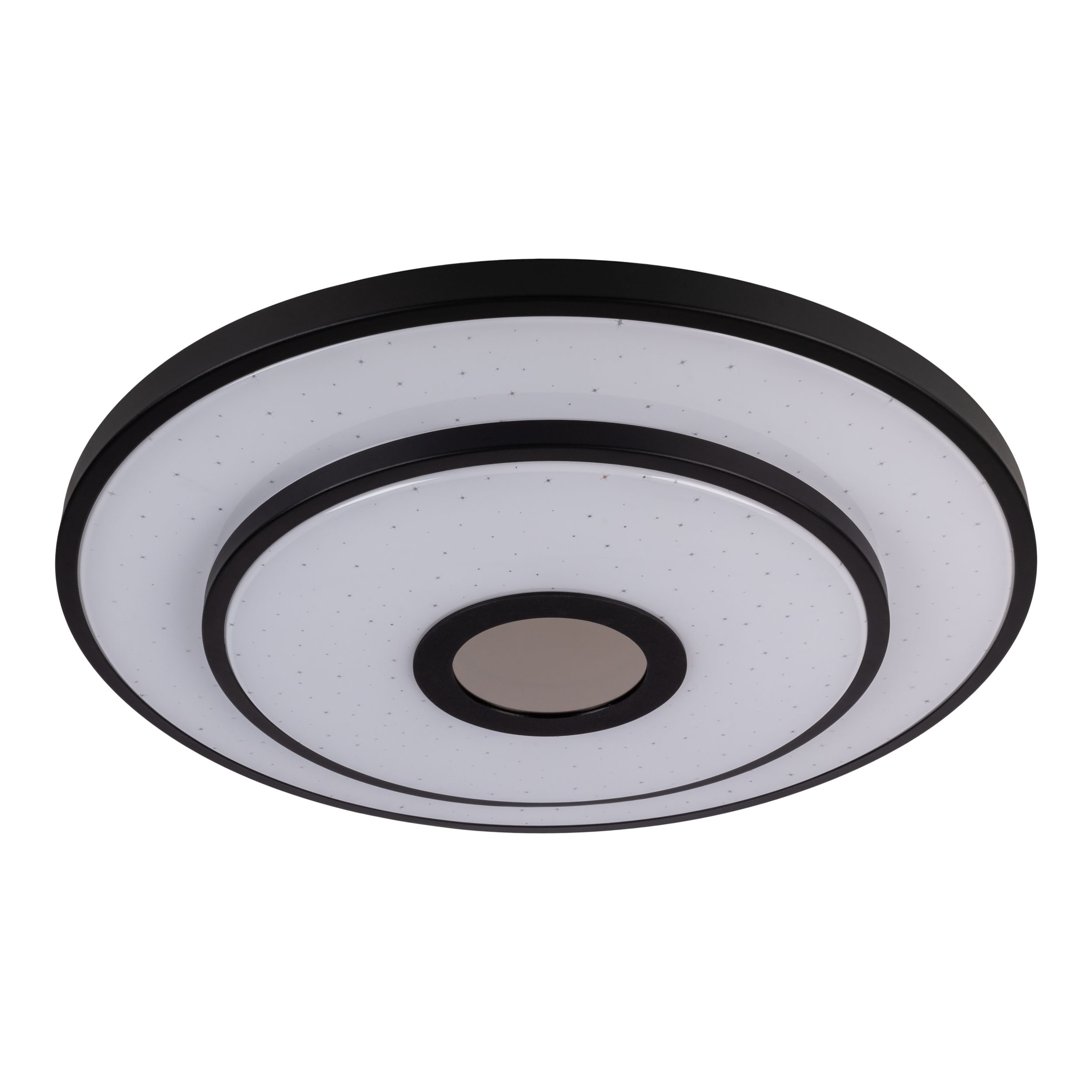 näve LED Deckenleuchte »Genua« LED-Modul 1 Stk. warmweiß - kaltweiß Dimmbar per IR-Fernbedienung, CCT, Memory, Nachlicht, Kristalleffekt
