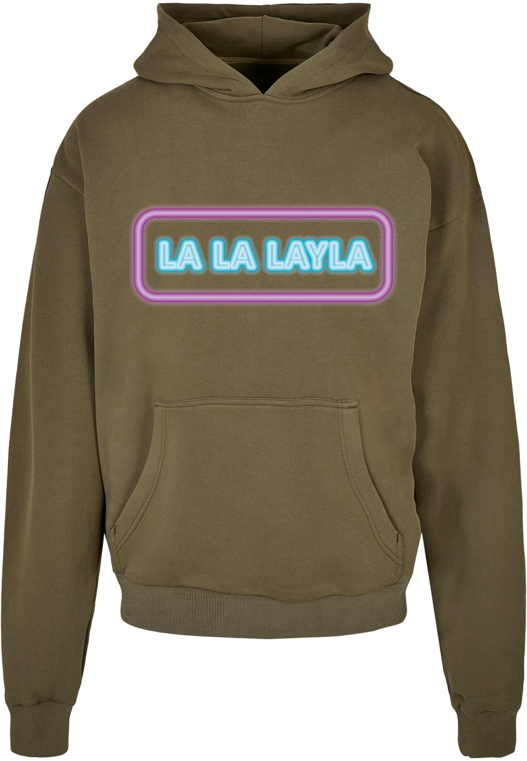 Kapuzensweatshirt »Merchcode Herren LA LA LAYLA Ultra Heavy Hoody«, (1 tlg.)