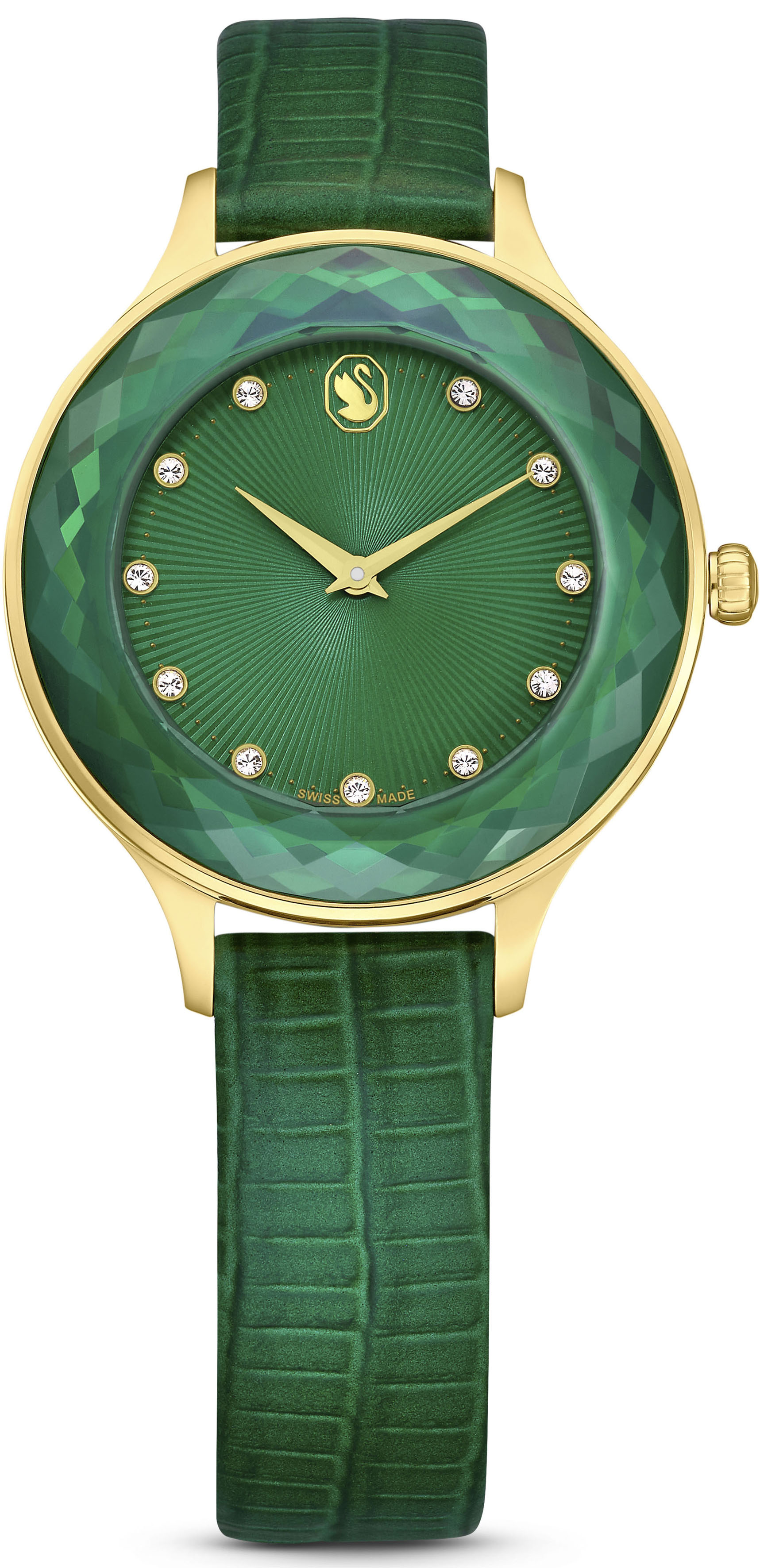 Schweizer Uhr »OCTEA NOVA, Lederarmband, 5650005«