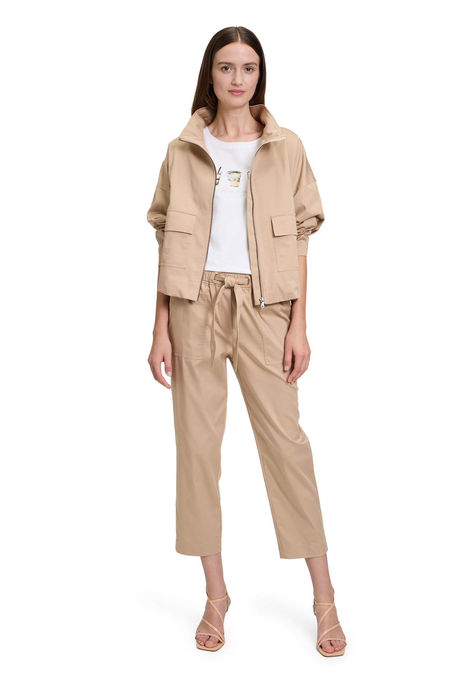 Betty&Co Canvasjacke »Betty & Co Casual-Jacke mit Taschen«