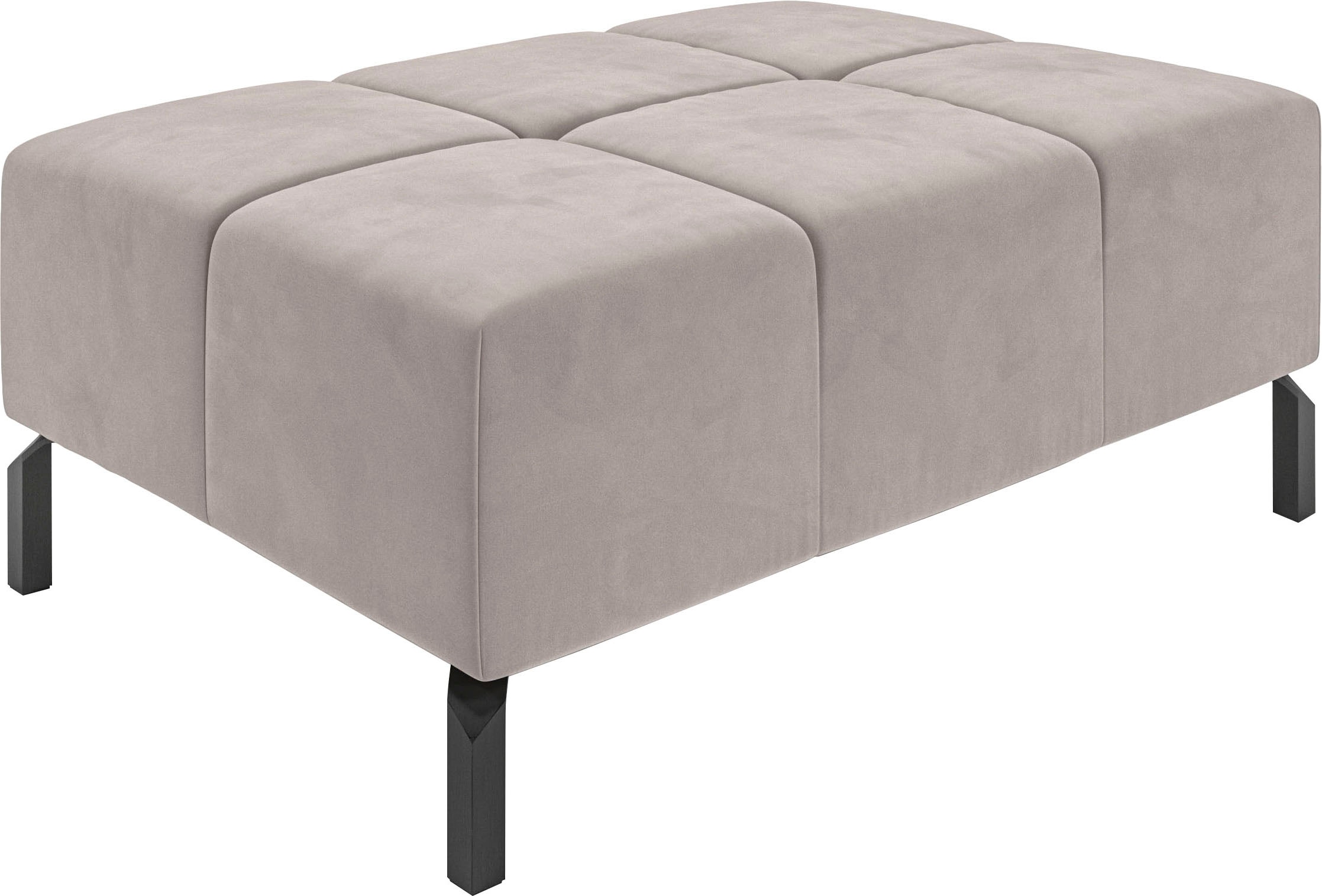 INOSIGN Hockerbank "Ancona New", passend zum Ecksofa, auch in Easy care-Bezug + Cord