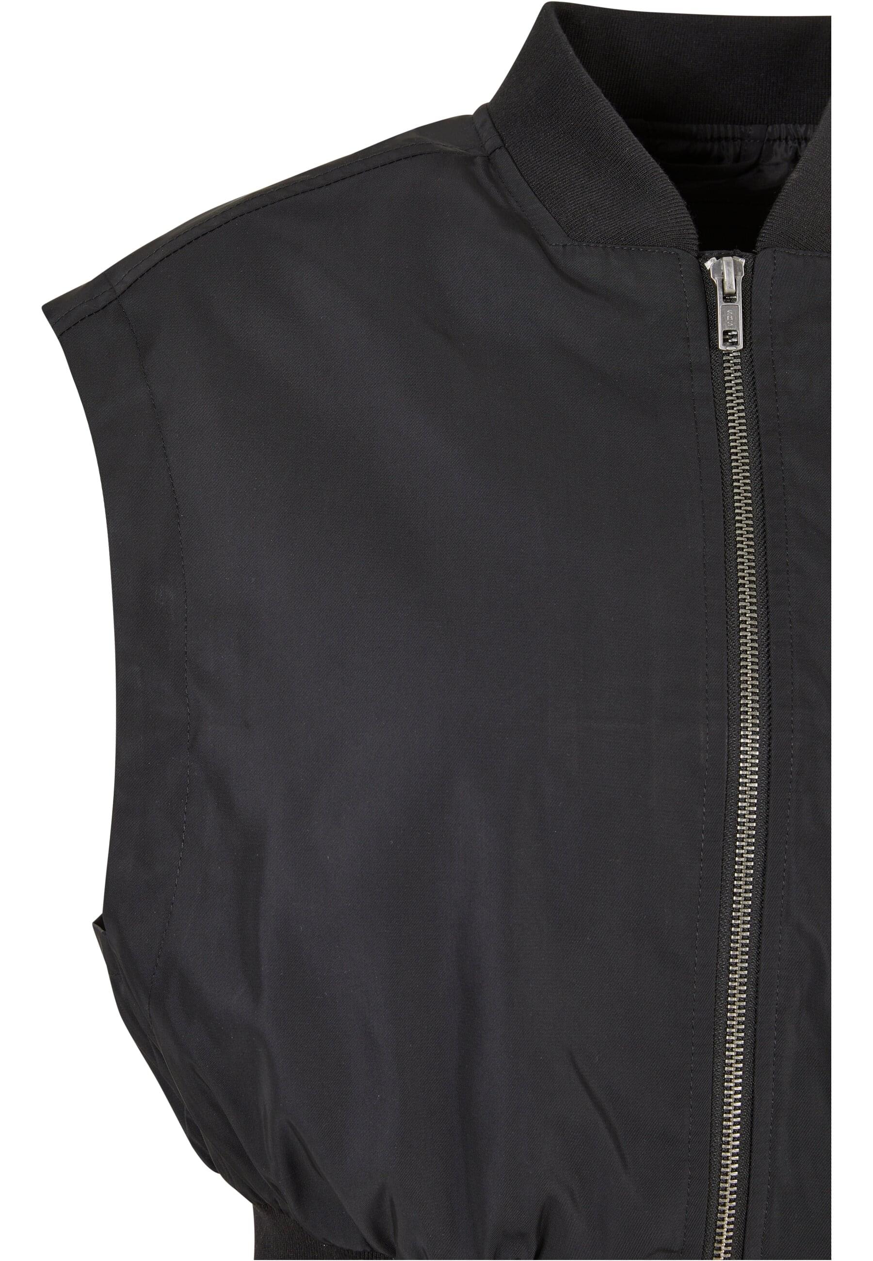 URBAN CLASSICS Steppweste »Urban Classics Damen Ladies Recycled Short Bomber Vest«, (1 tlg.)
