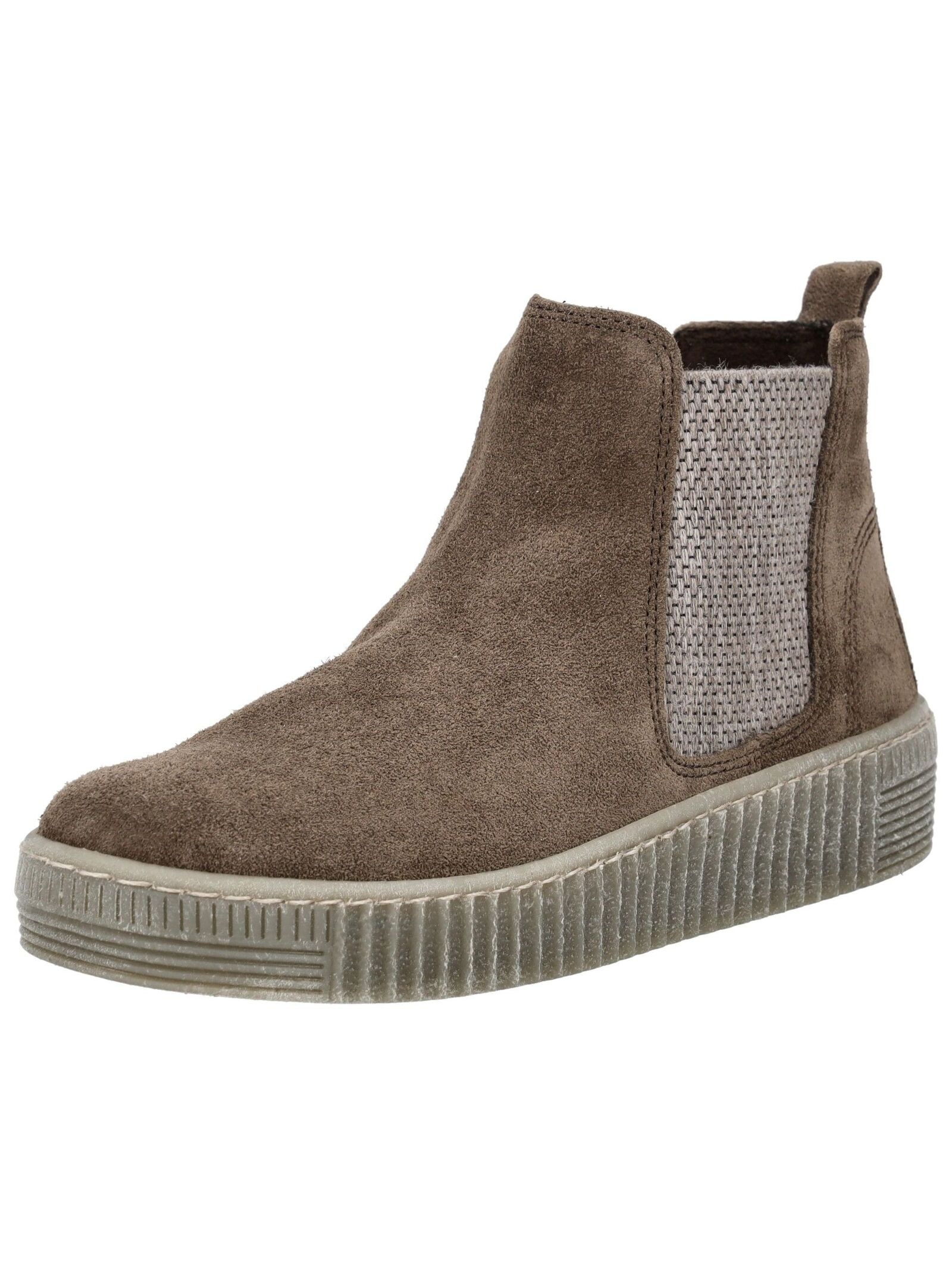 Gabor Plateaustiefelette "Gabor Stiefelette Veloursleder/Textil" günstig online kaufen