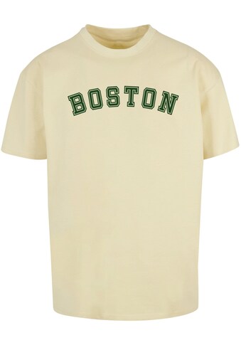 T-Shirt »Merchcode Herren Boston Heavy Oversize Tee-BY102«, (1 tlg.)