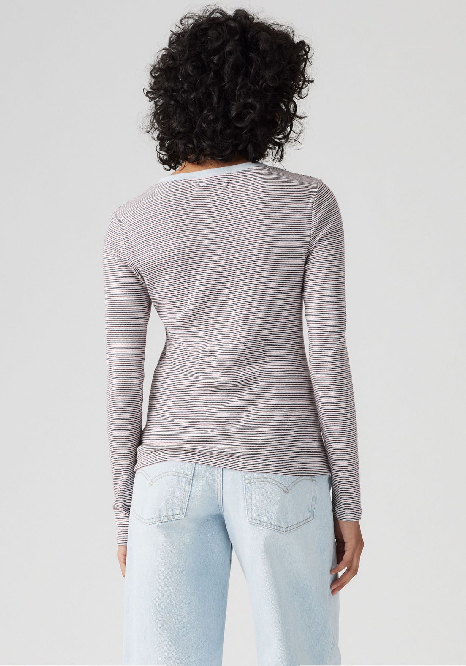 Levi's® Langarmshirt »ESSENTIAL HM LS TEE«, mit Streifen