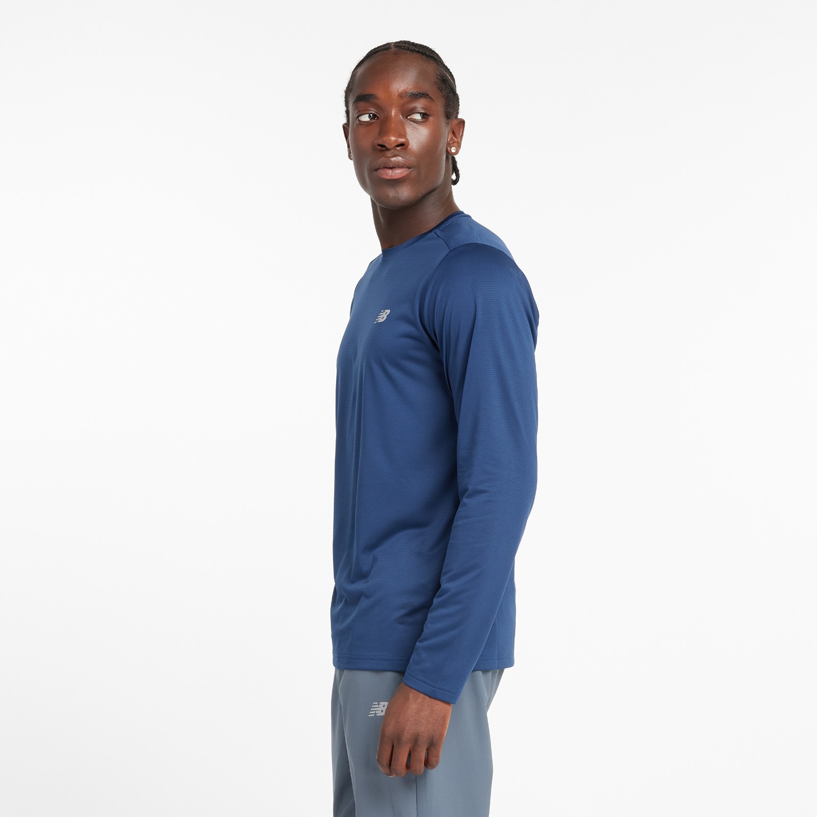 Thumbnail - New Balance Laufshirt "Sport Essentials Long Sleeve" Langarm, feuchtigkeitsableitendes Material, pflegeleicht