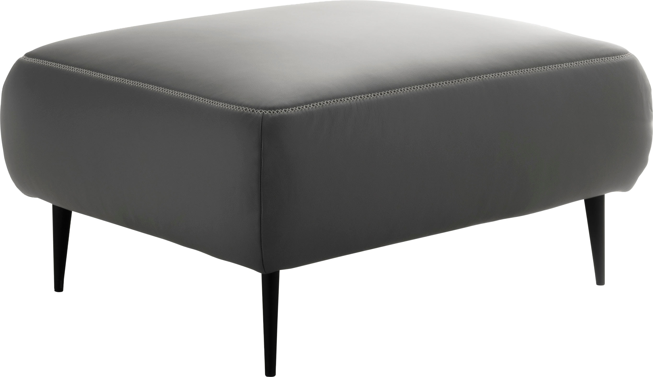 designwerk Hocker "Forma, zeitloser Desighocker mit aktuellem Fuß" in hochwertiger Verarbeitung & tollem Sitzkomfort
