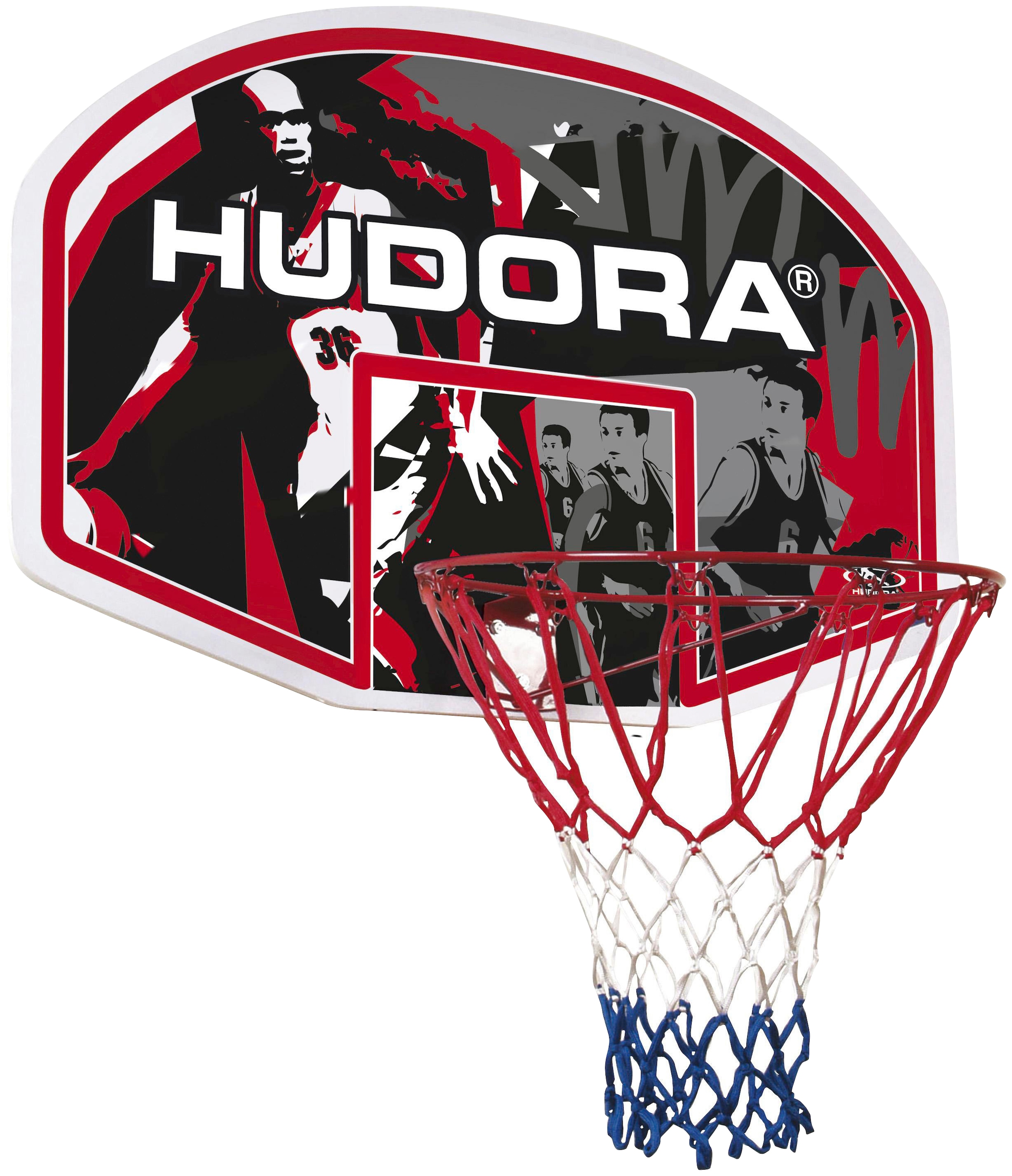 Hudora Basketballkorb »Hudora In-/Outdoor«, (Set, Basketball-Board) | mit Basketballkorb BAUR