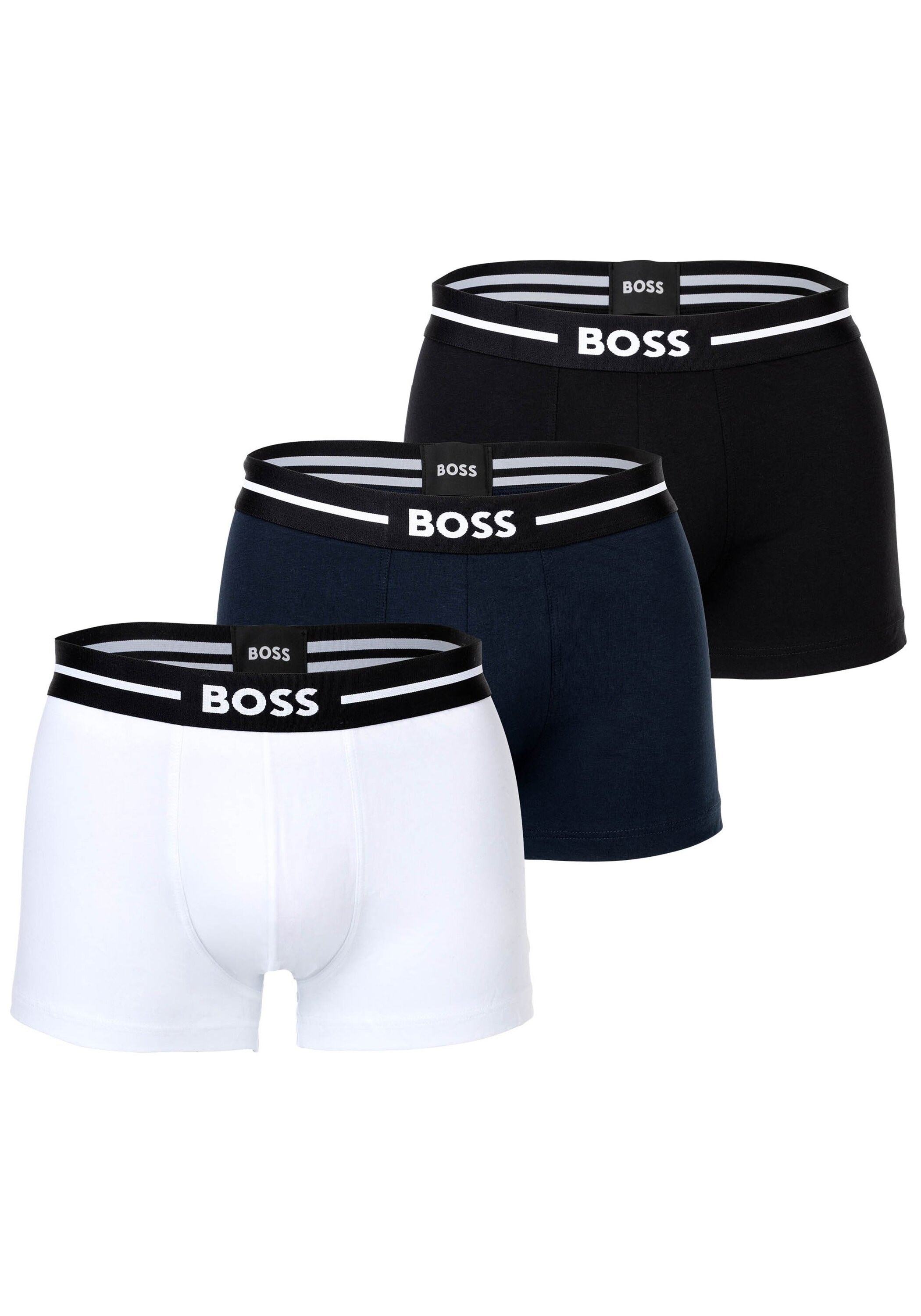 BOSS Boxershorts "Boxershort Trunk 3P Bold 10257977 01 3er Pack" günstig online kaufen