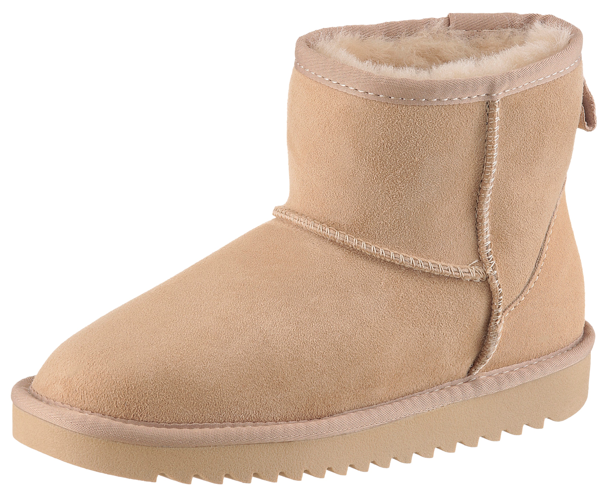 Ara 1100000002199 "Alaska Classic Short", Winterboots zum Schlupfen in bequemer Weite G (=weit)
