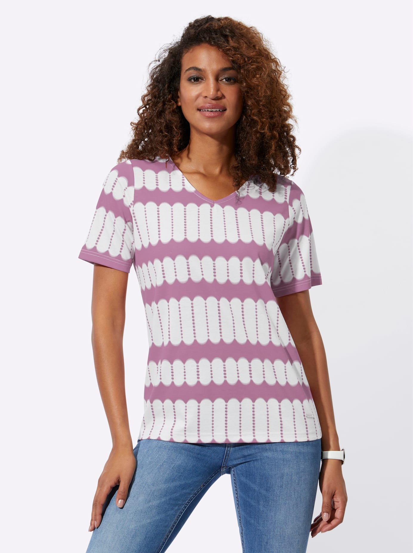 Casual Looks Kurzarmshirt "Shirt" 1 Stk. tlg. günstig online kaufen