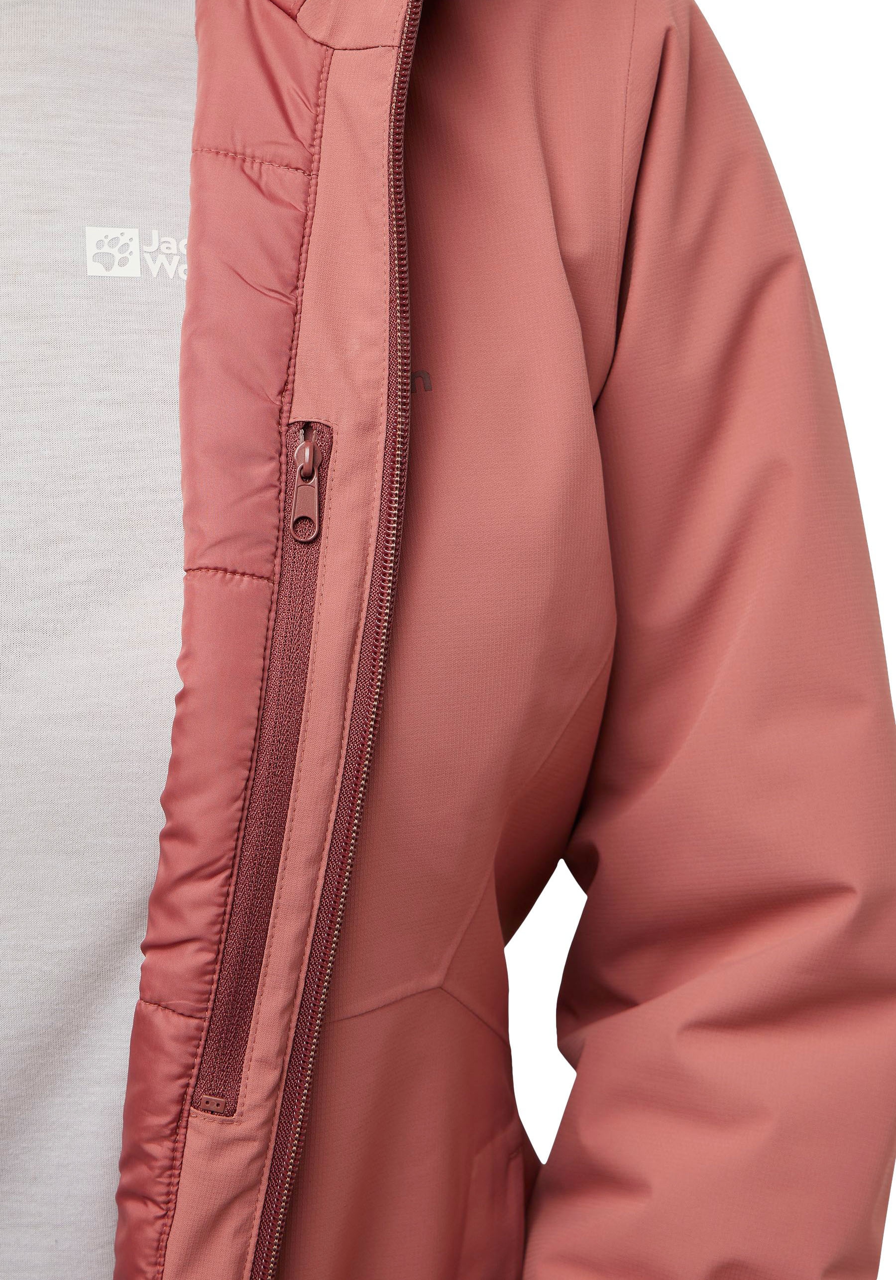 Jack Wolfskin Outdoorjacke »WISPER JACKET«, mit Kapuze