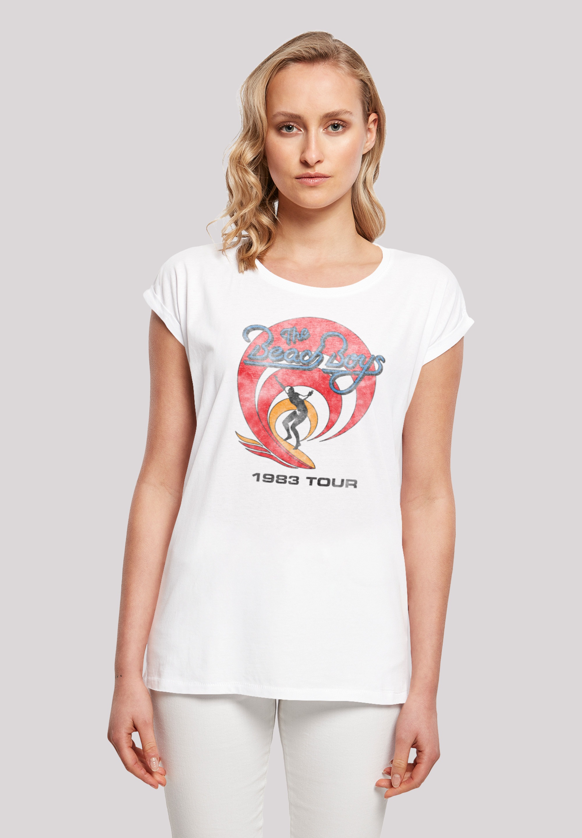 F4NT4STIC T-Shirt "The Beach Boys Band Surfer 83 Vintage", Print günstig online kaufen