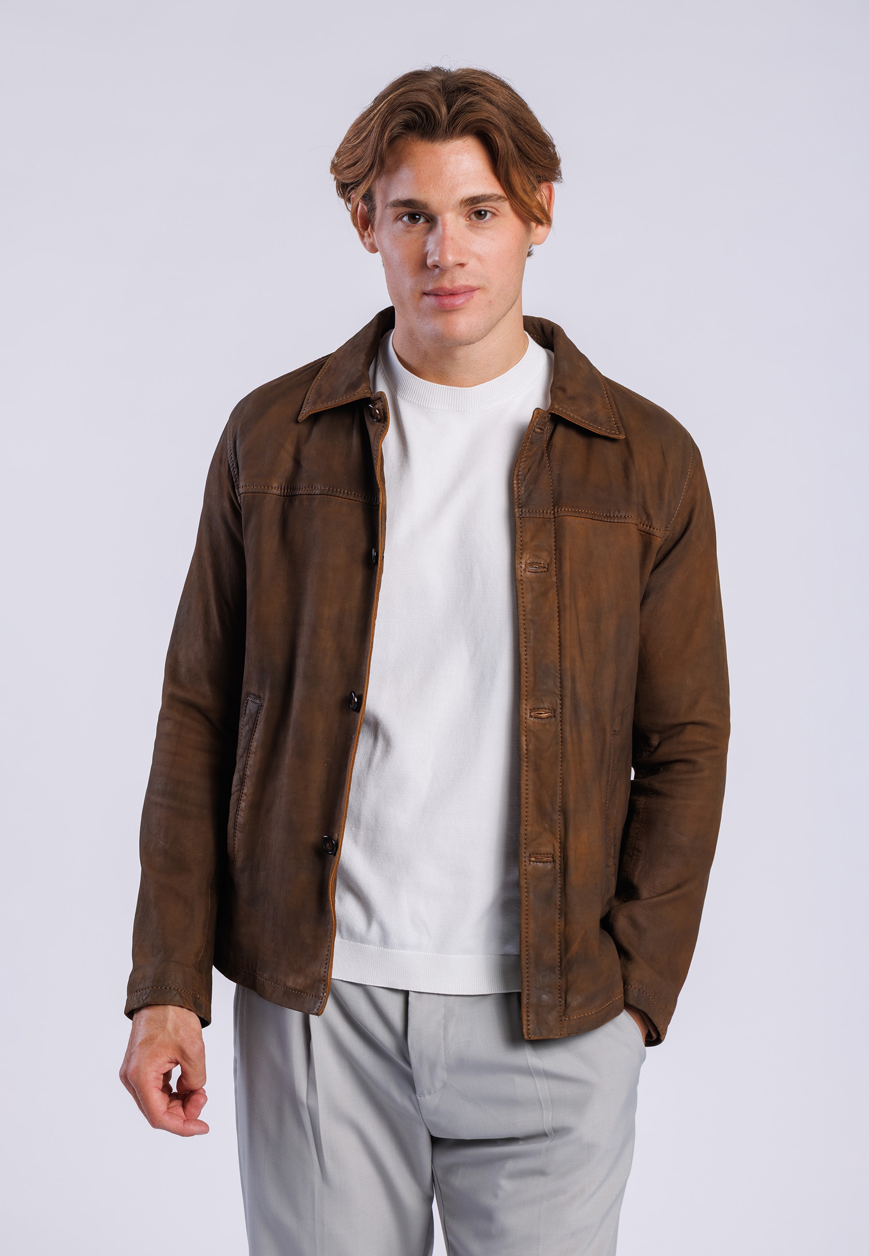 Freaky Nation Lederjacke »Paolo-FN«